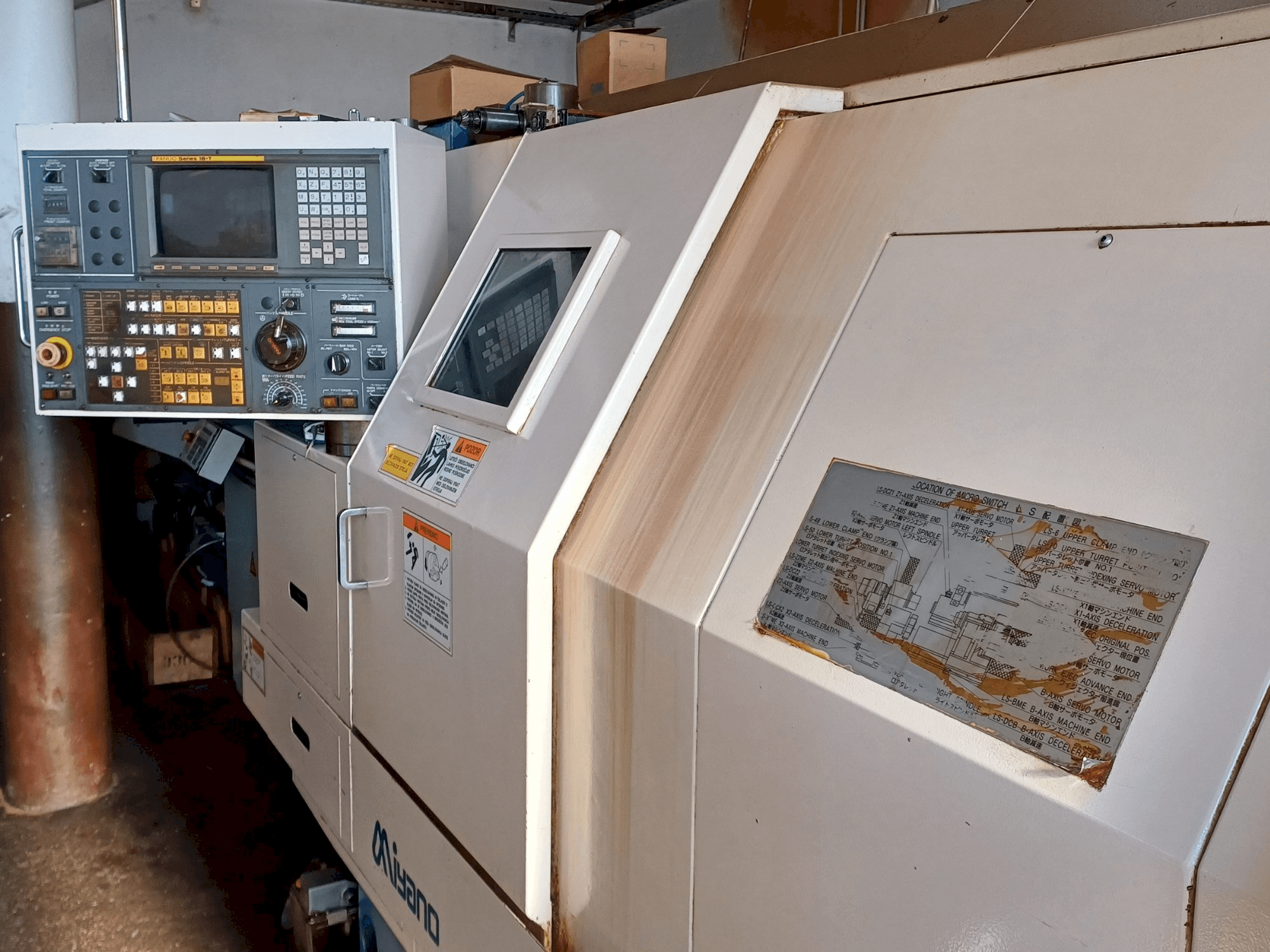 Masina Miyano BNE 51S eestvaade