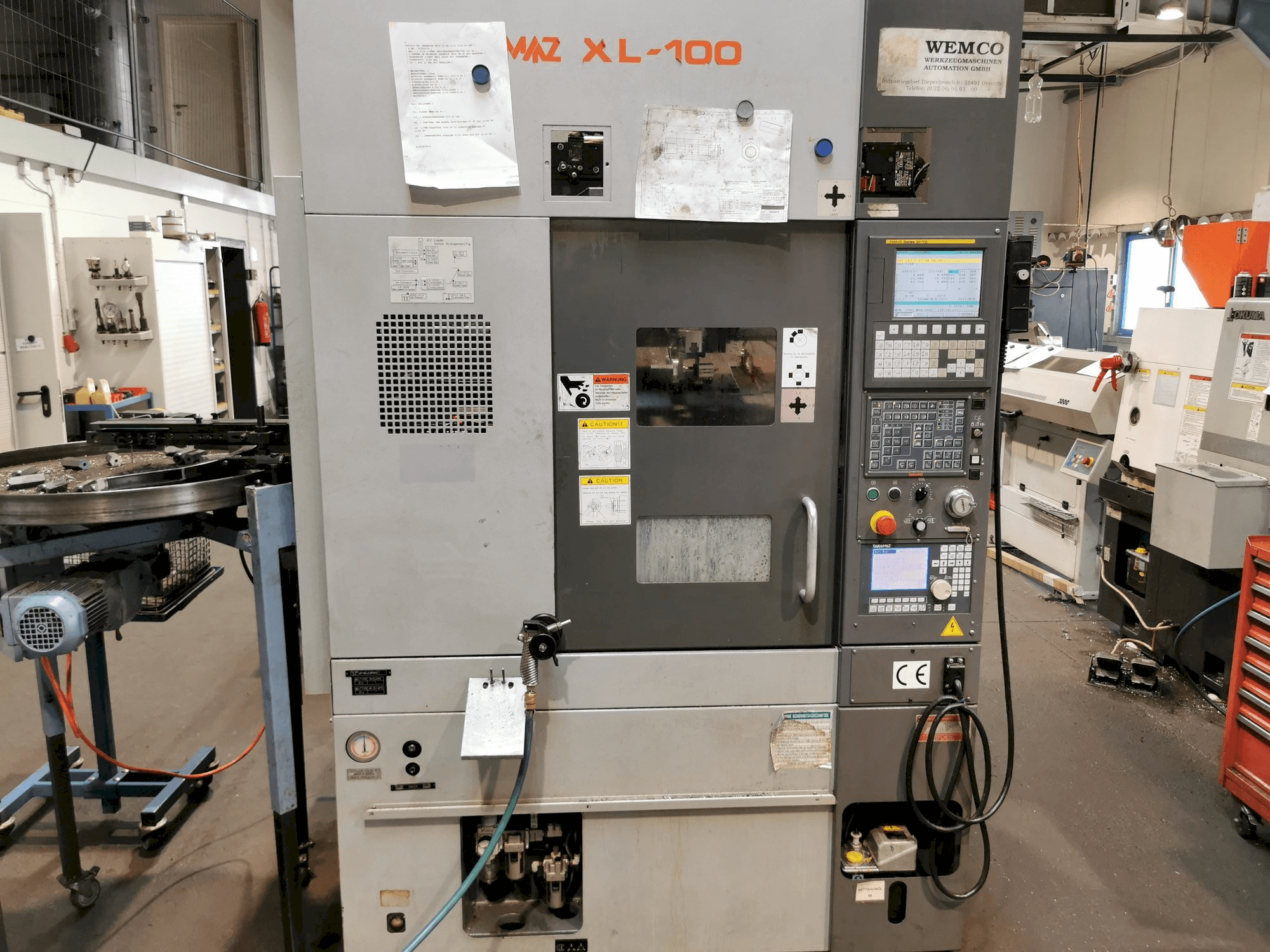 Masina Takamaz XL100 eestvaade