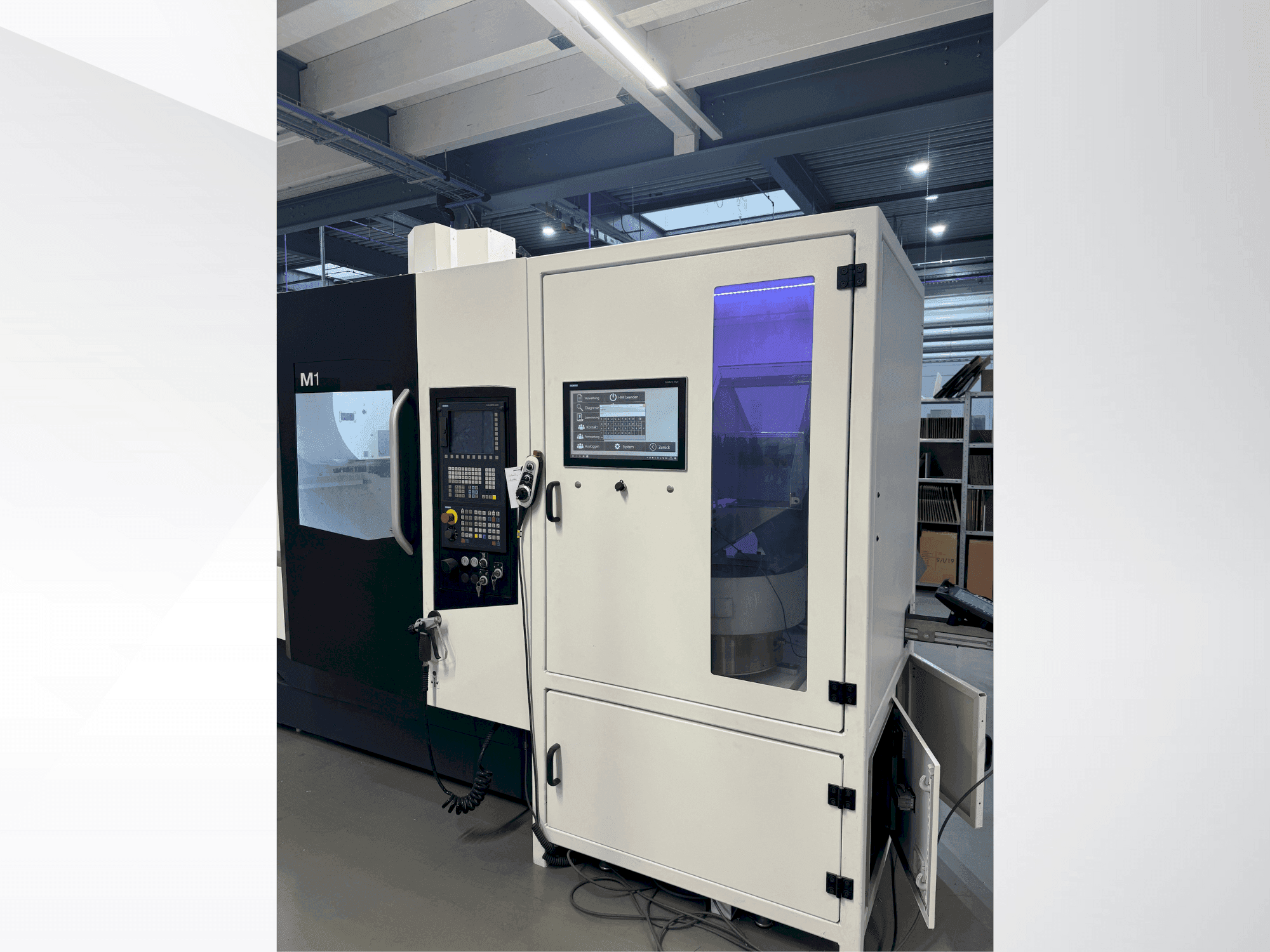 Masina DMG M1 eestvaade