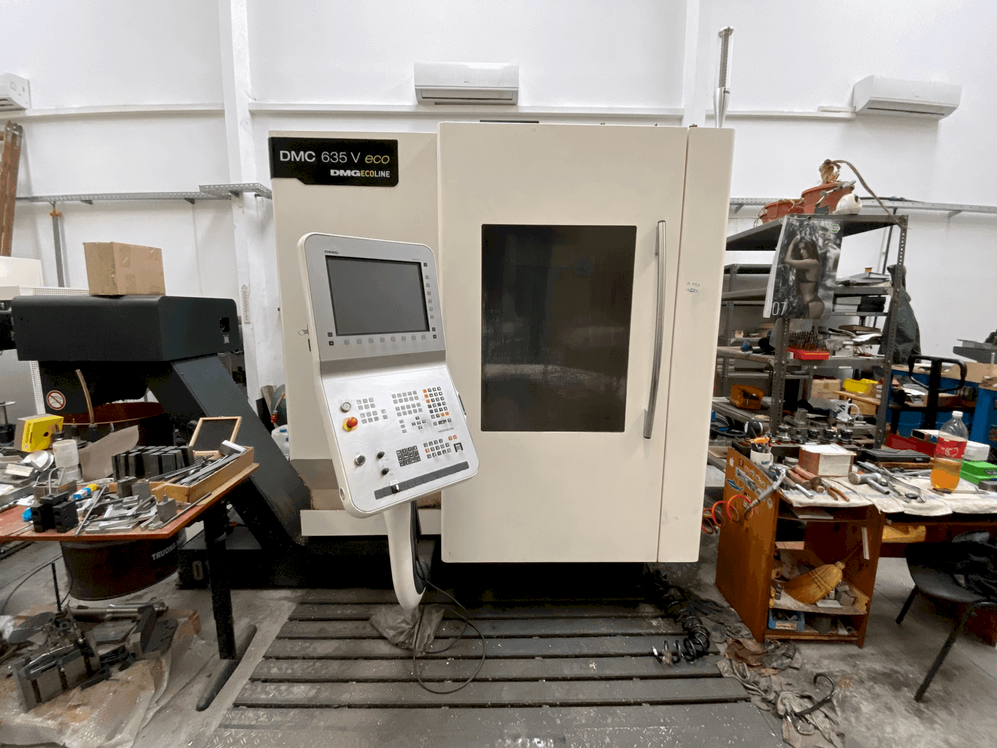 Masina DMG MORI DMC 635 V eco eestvaade