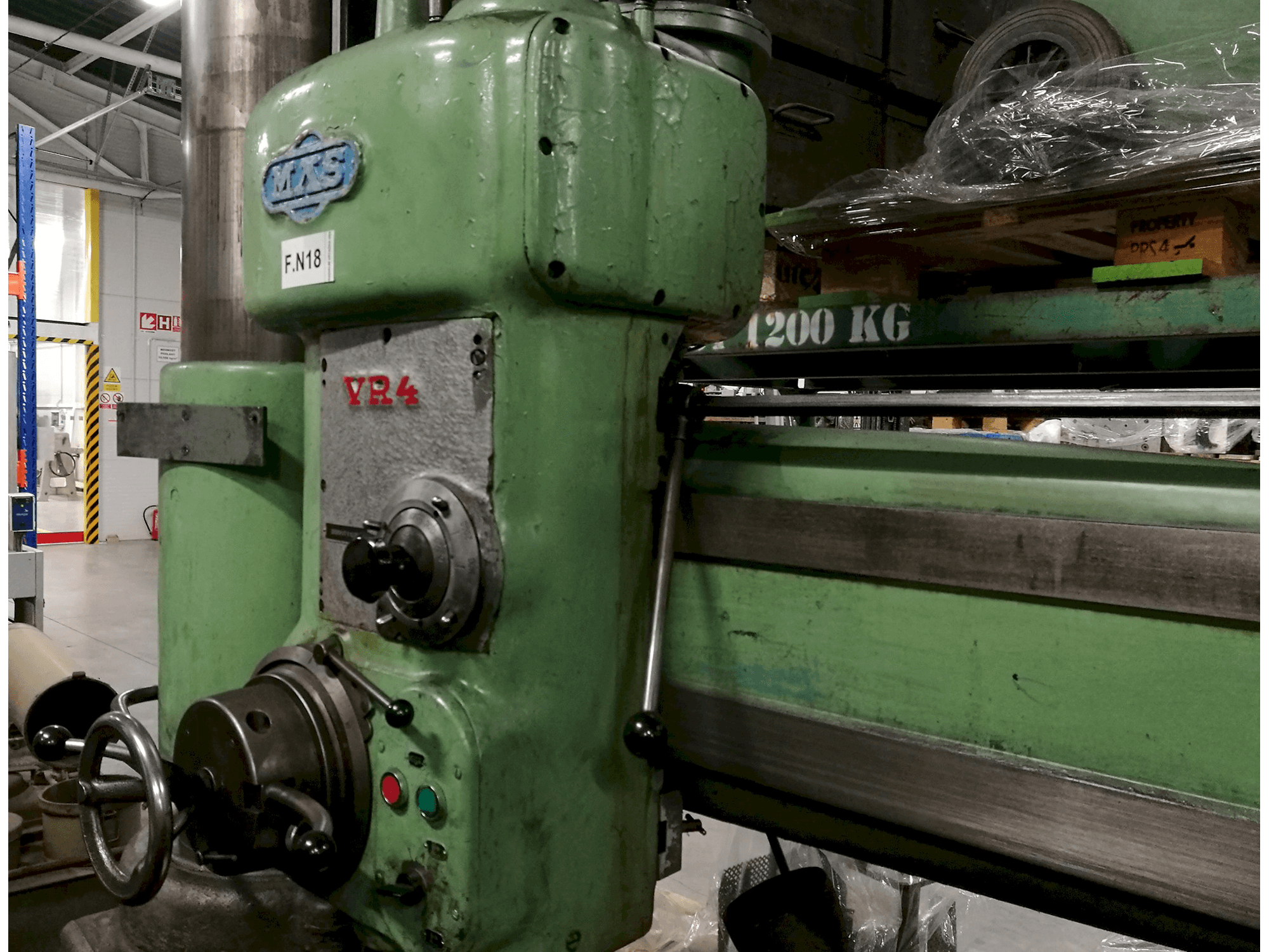 Masinavaade KOVOSVIT MAS VR 4 vasakult