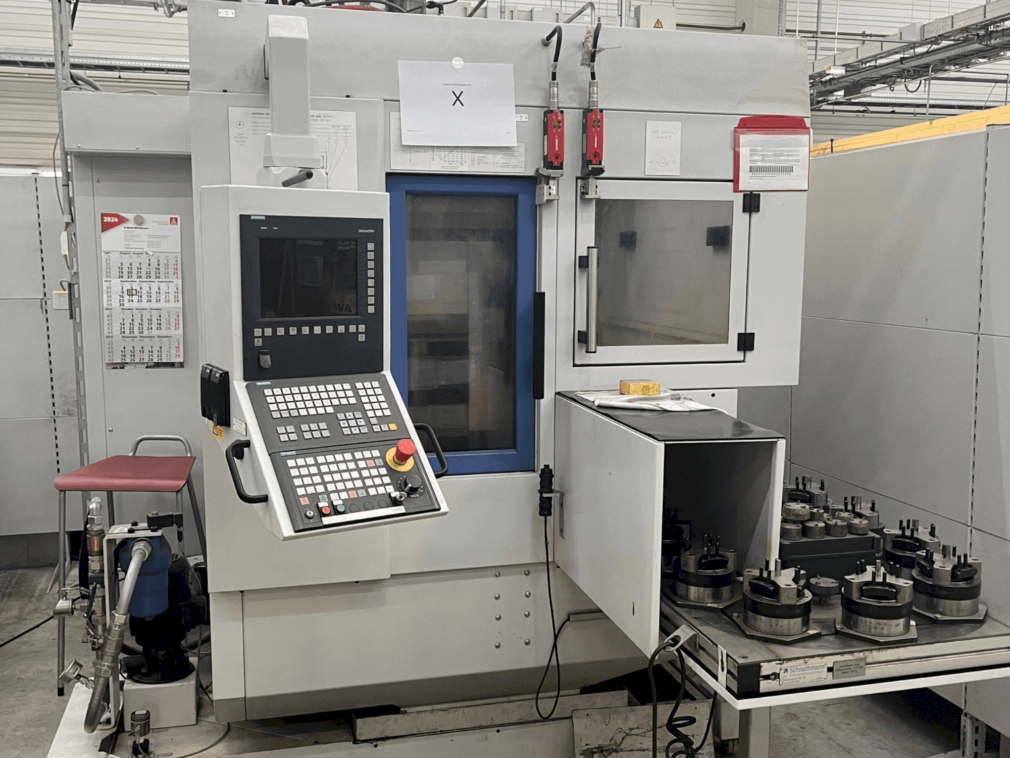 Masina Scherer - Feinbau VDZ 100L eestvaade