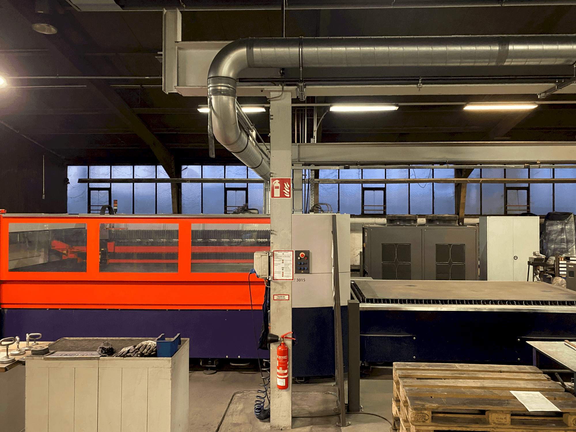 Masina Bystronic Bystar 3015/4400 eestvaade