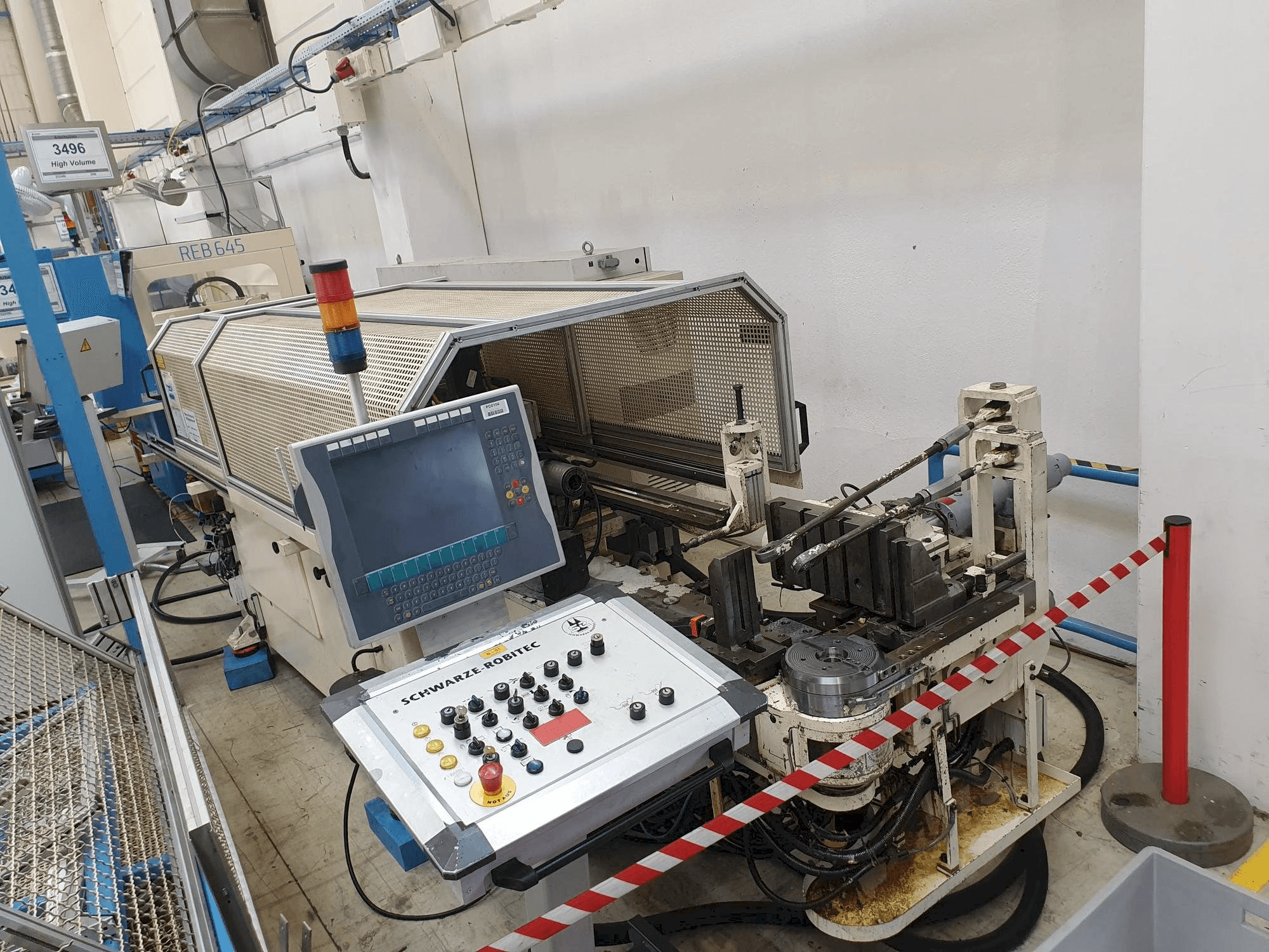Masina SCHWARZE-ROBITEC CNC40MR eestvaade