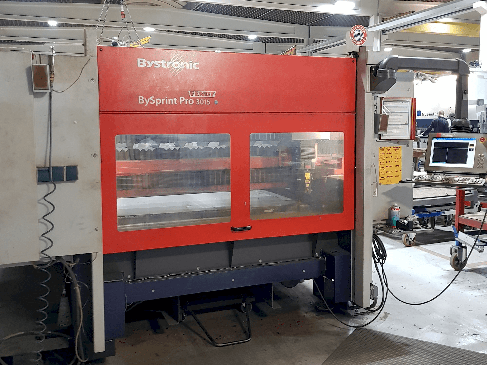 Masina Bystronic BySprint Pro 3015 eestvaade
