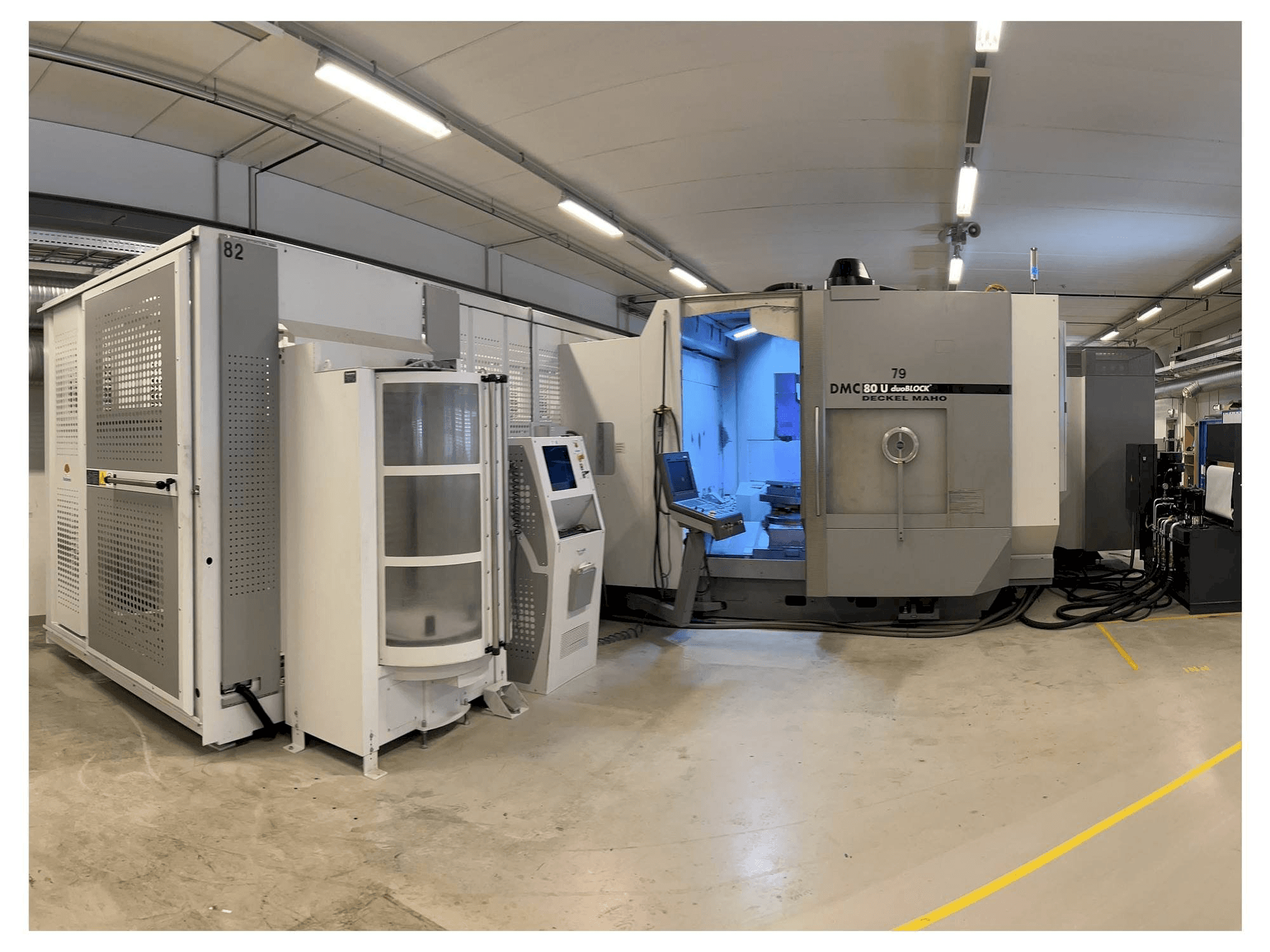 Masina DMG DMC 80 U duoBLOCK eestvaade