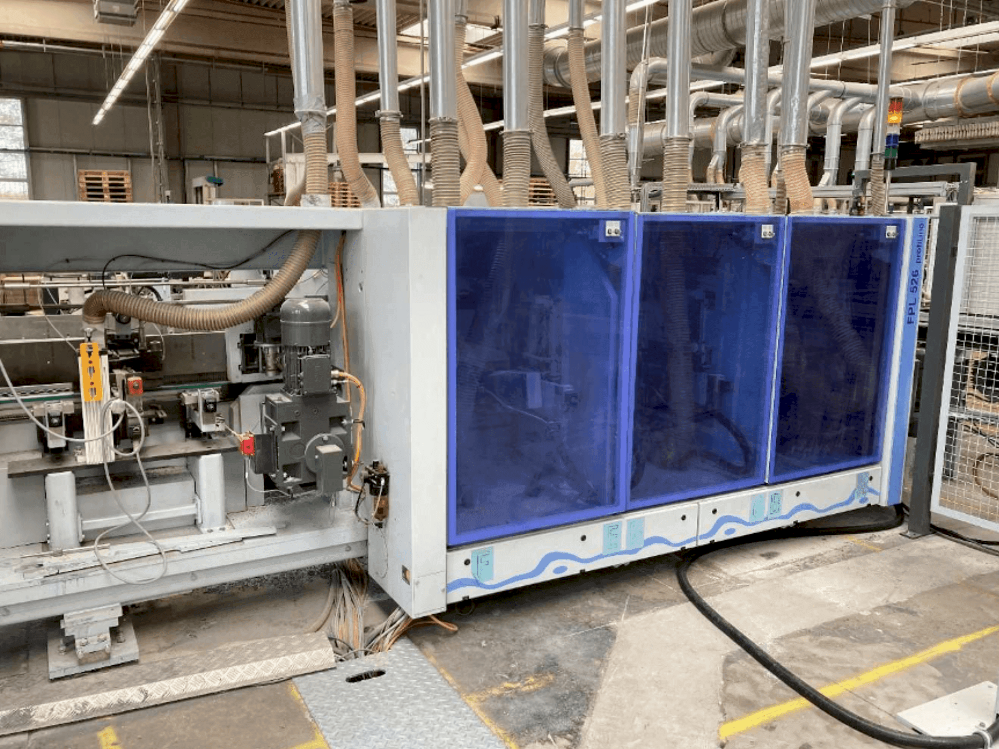 Masina HOMAG PROFI FPL 525/6/04/PW/V LVT Profiling System eestvaade