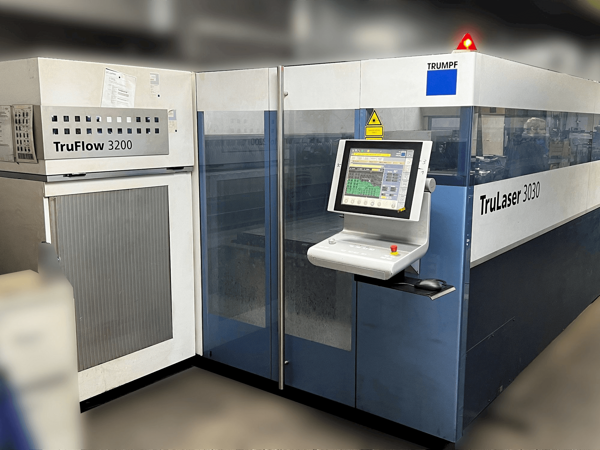 Masina Trumpf Trulaser 3030 eestvaade