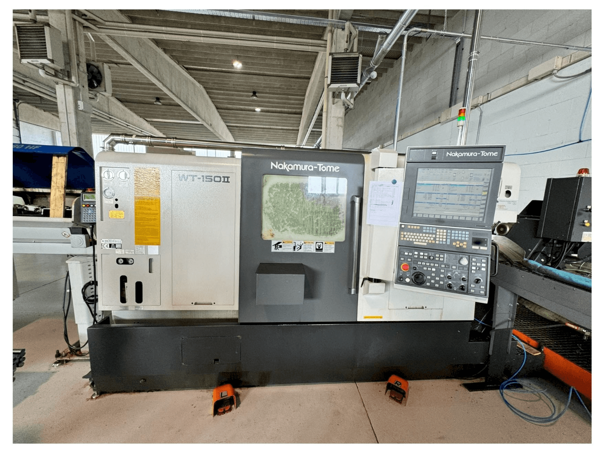 Masina NAKAMURA WT 150 II eestvaade