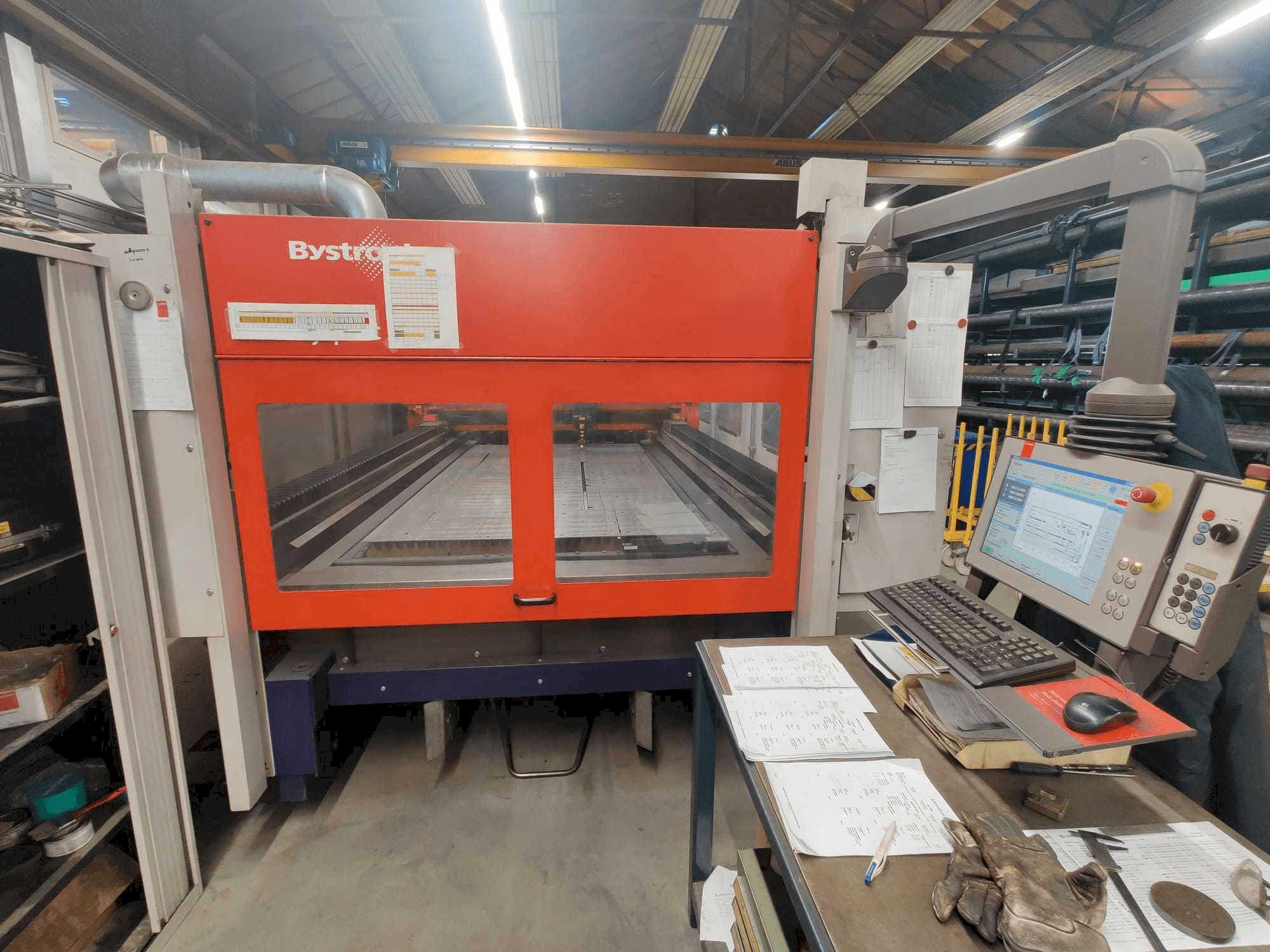 Masina Bystronic Bysprint 3015 eestvaade
