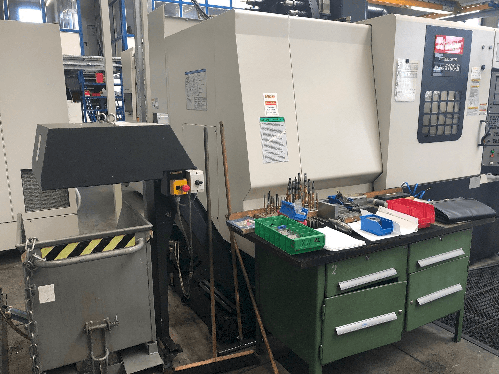 Masina Mazak Nexus 510C-II eestvaade