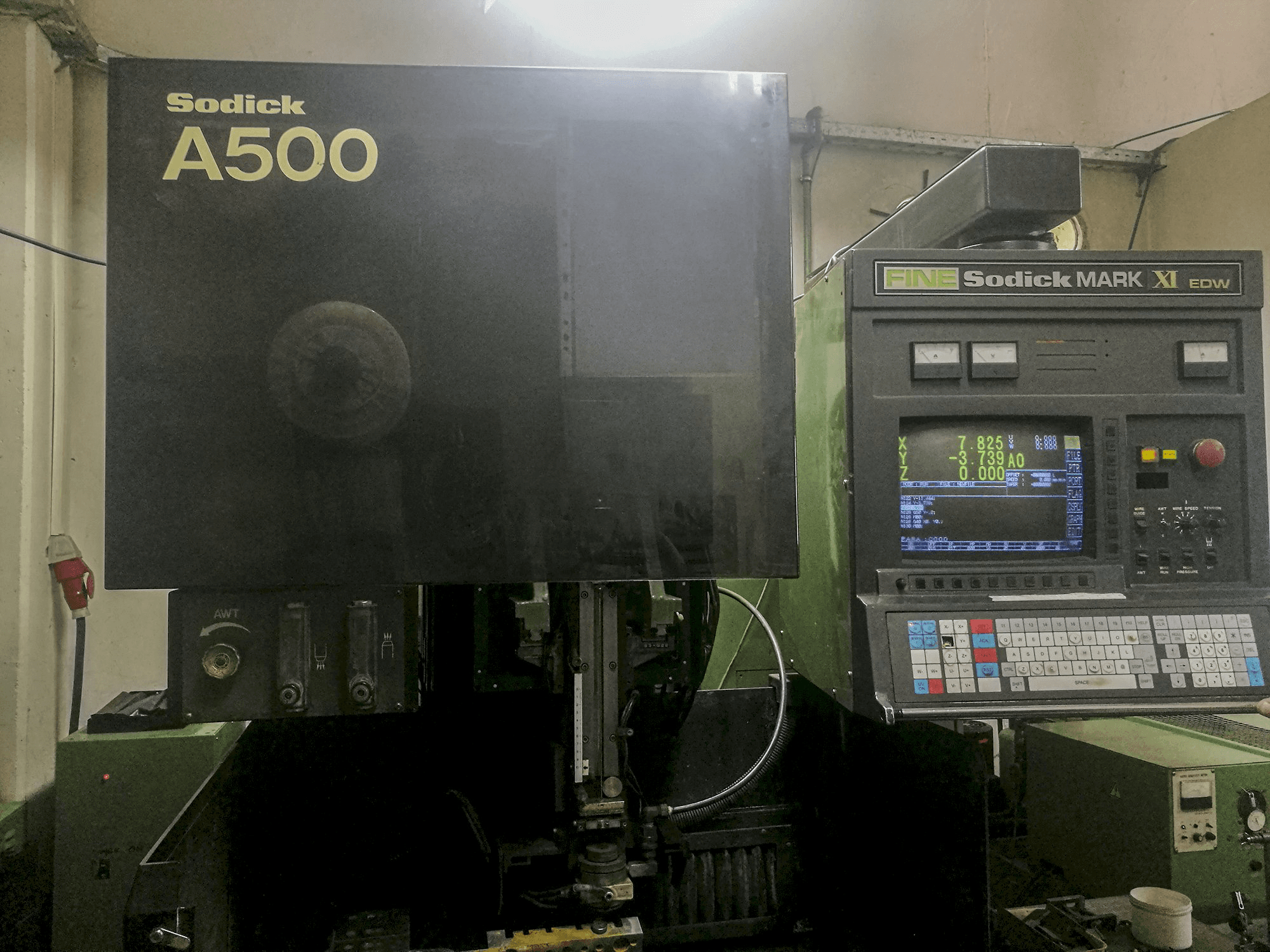 Masina Sodick A500 eestvaade