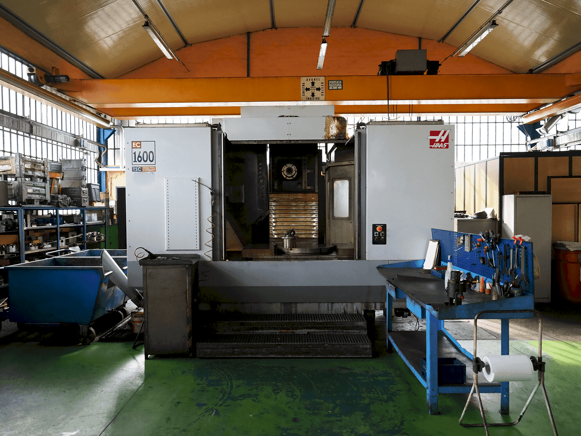 Masina HAAS EX 1600 4X eestvaade
