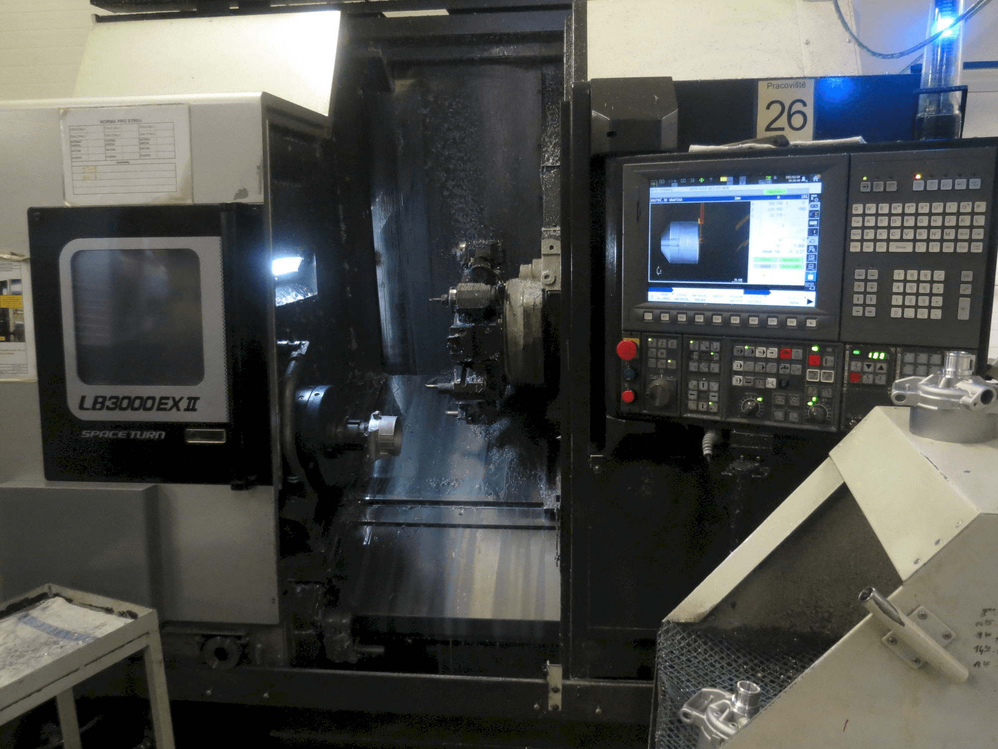 Masina Okuma LB3000 EX II eestvaade