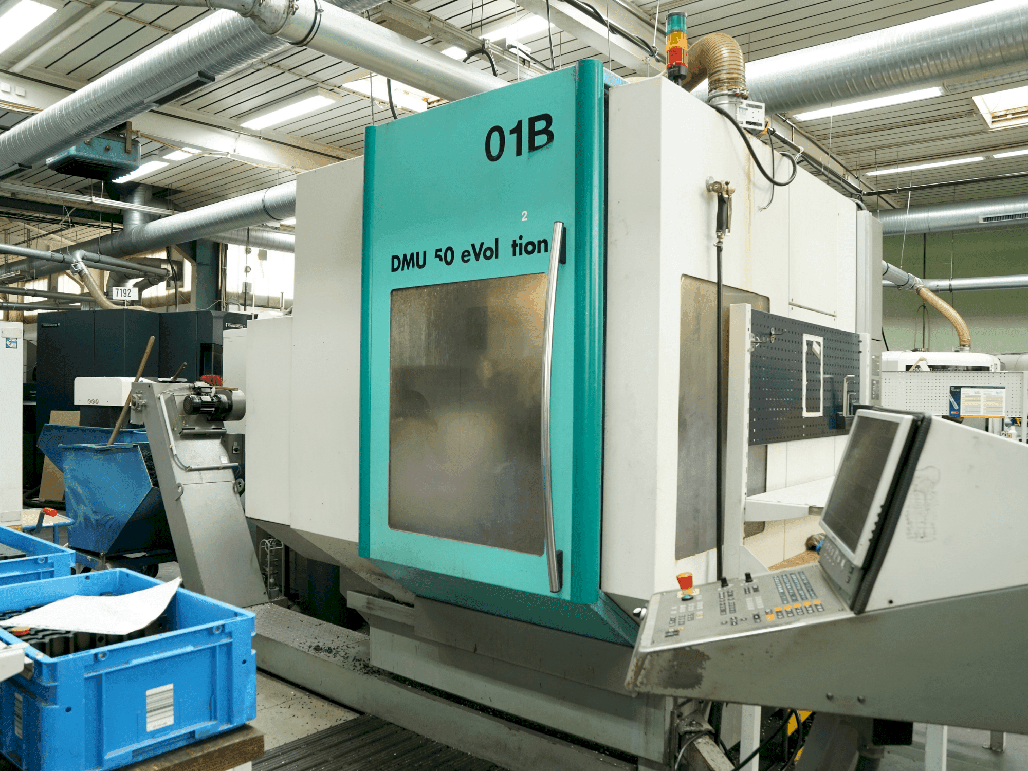 Masina DECKEL MAHO DMU 50 Evolution (2000) eestvaade