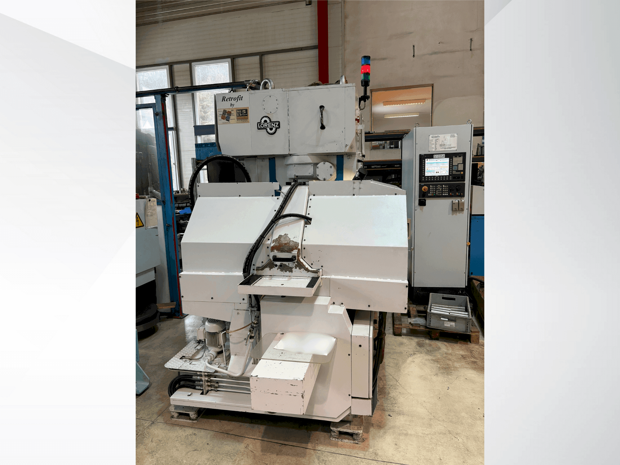 Masina LORENZ LS 150 eestvaade
