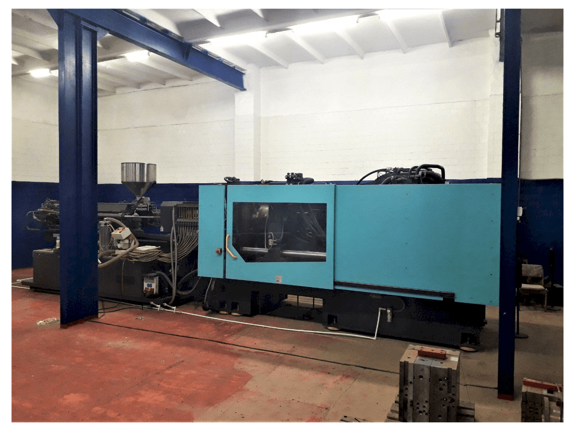 Masina DEMAG Systec Sumitomo 500/9200- 6400 eestvaade