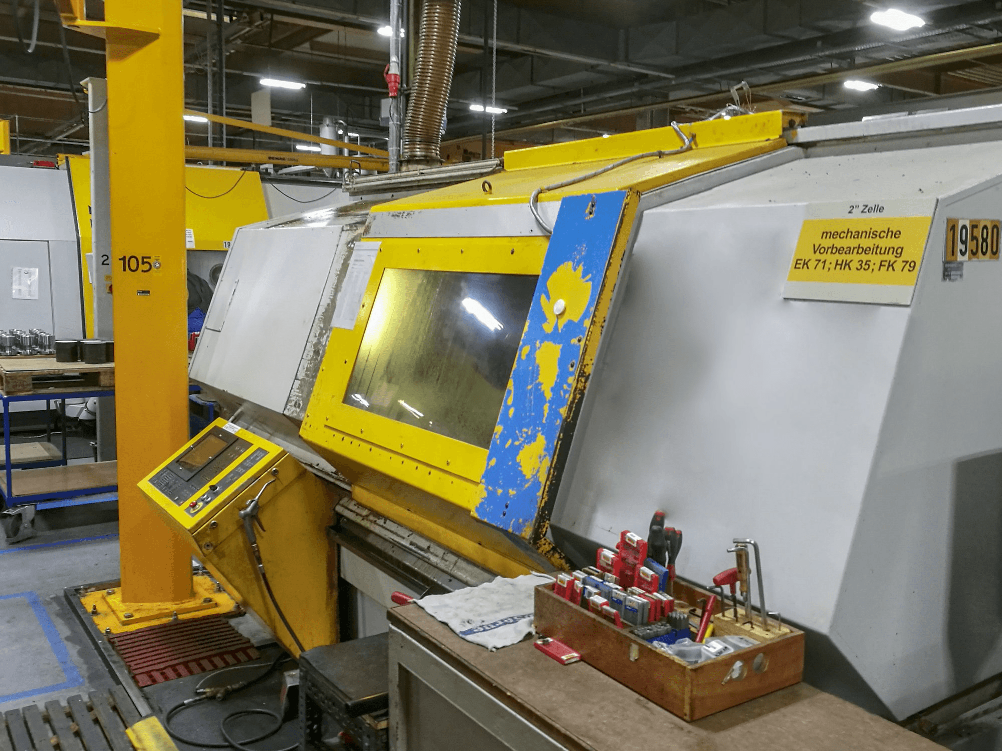 Masinavaade OERLIKON BOEHRINGER VDF 250 C-F paremalt