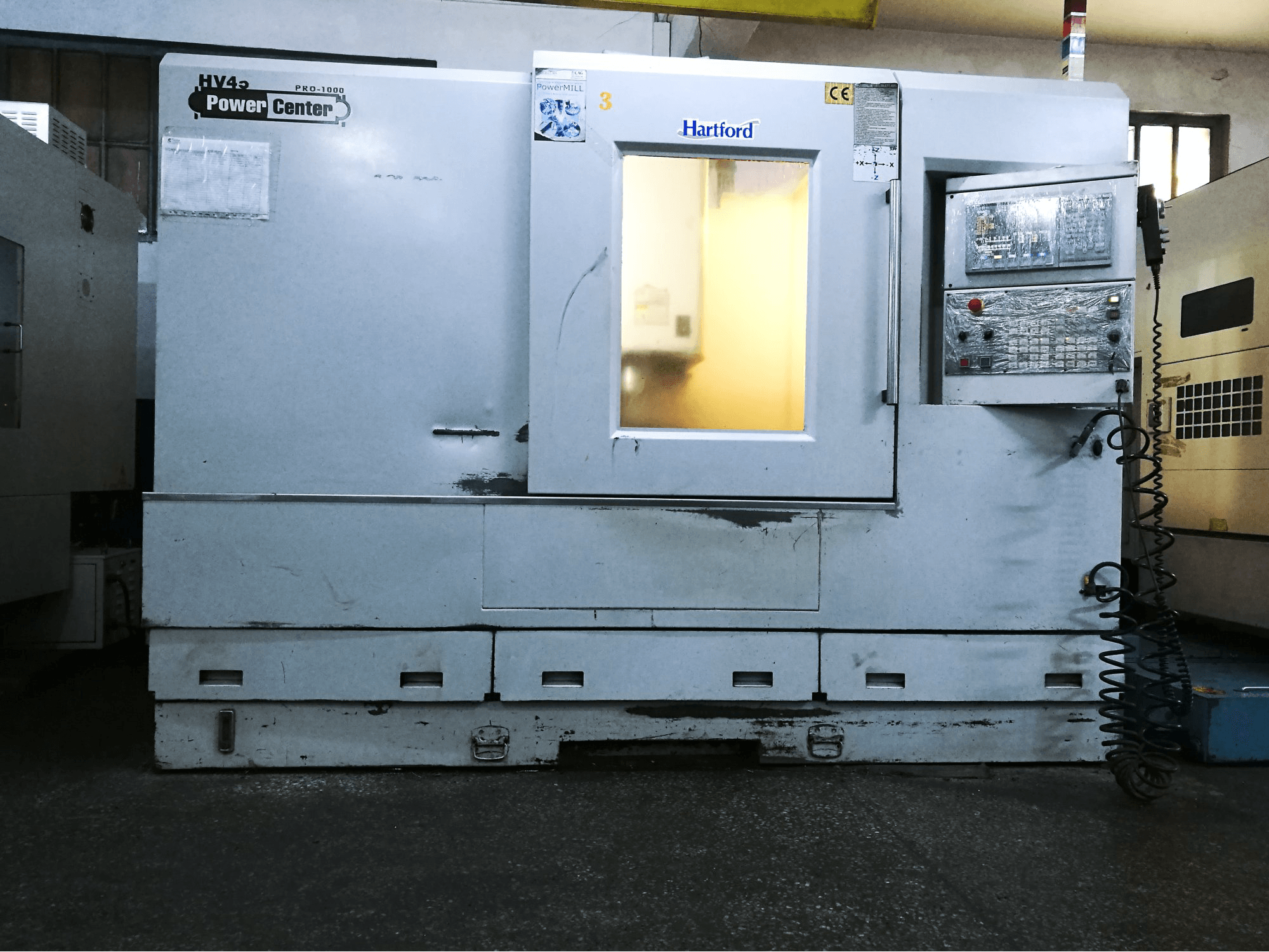 Masina Hartford PRO1000S tööruum