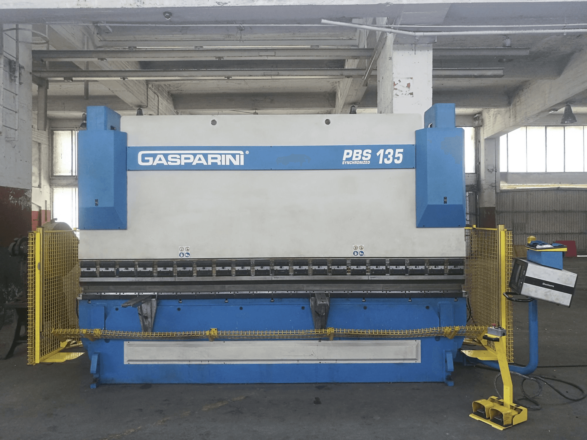 Masina Gasparini PBS 135/4000 eestvaade