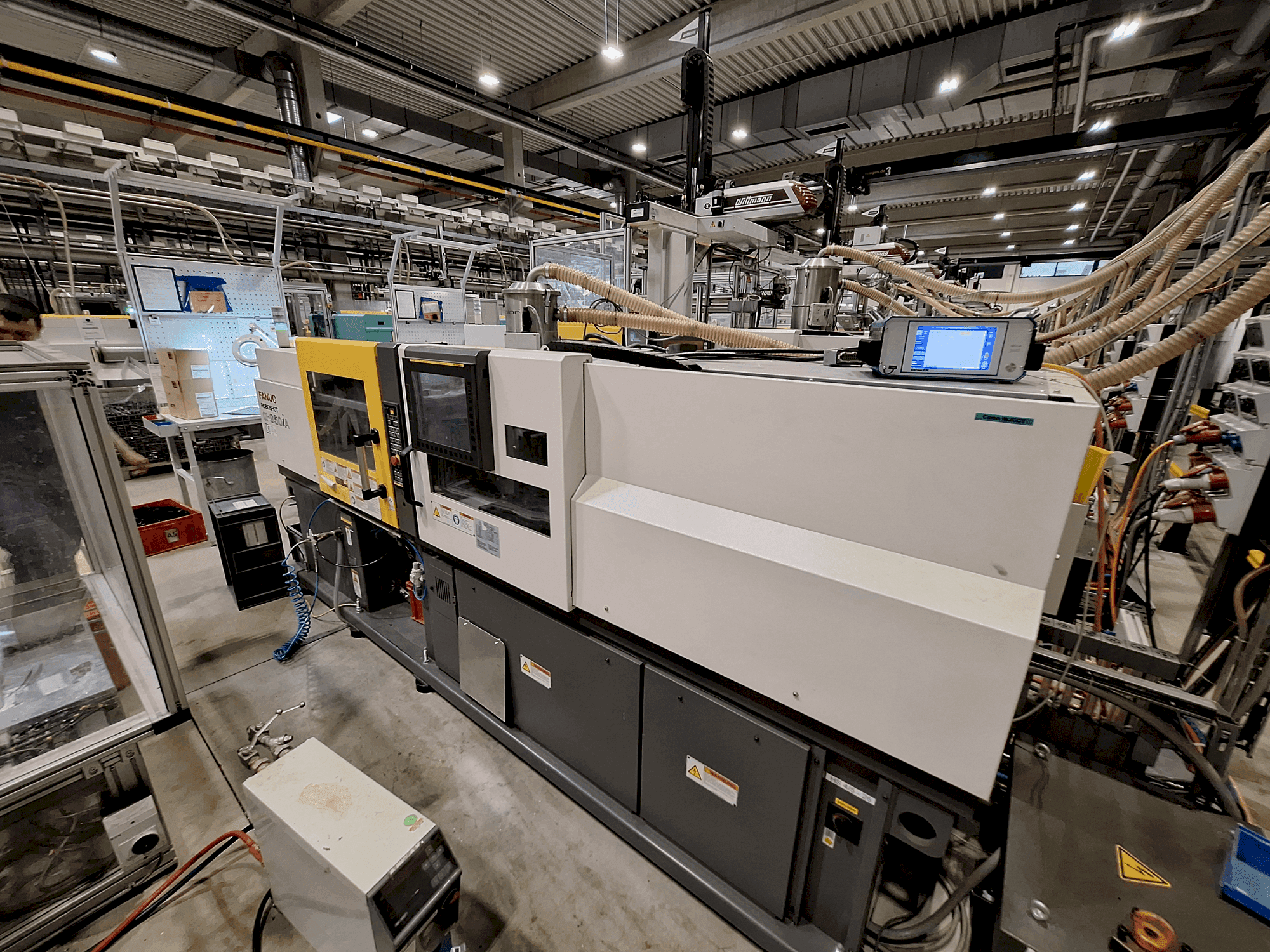 Masina FANUC Roboshot S50iA eestvaade