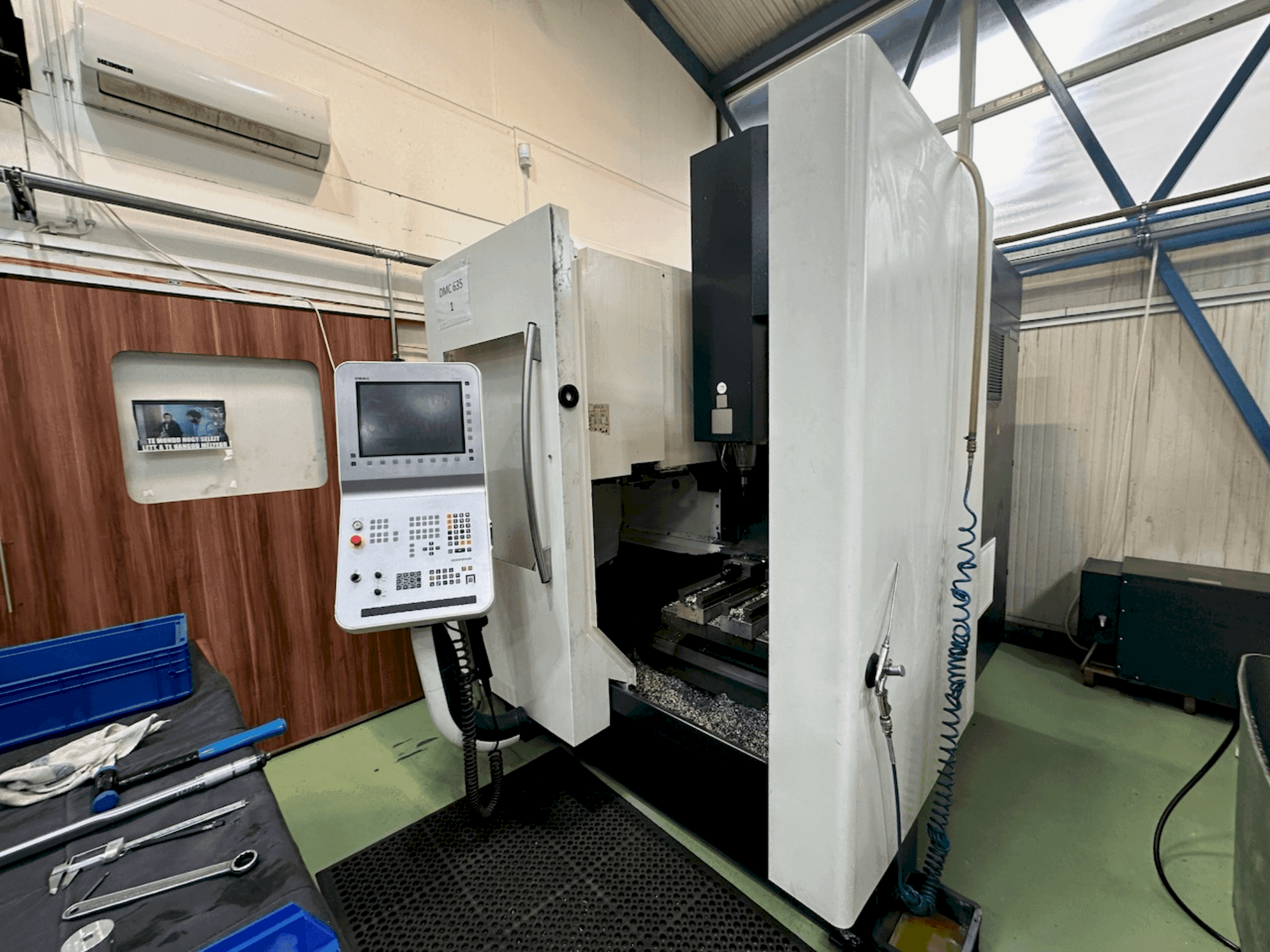 Masina DMG MORI DMC 635 V eco eestvaade