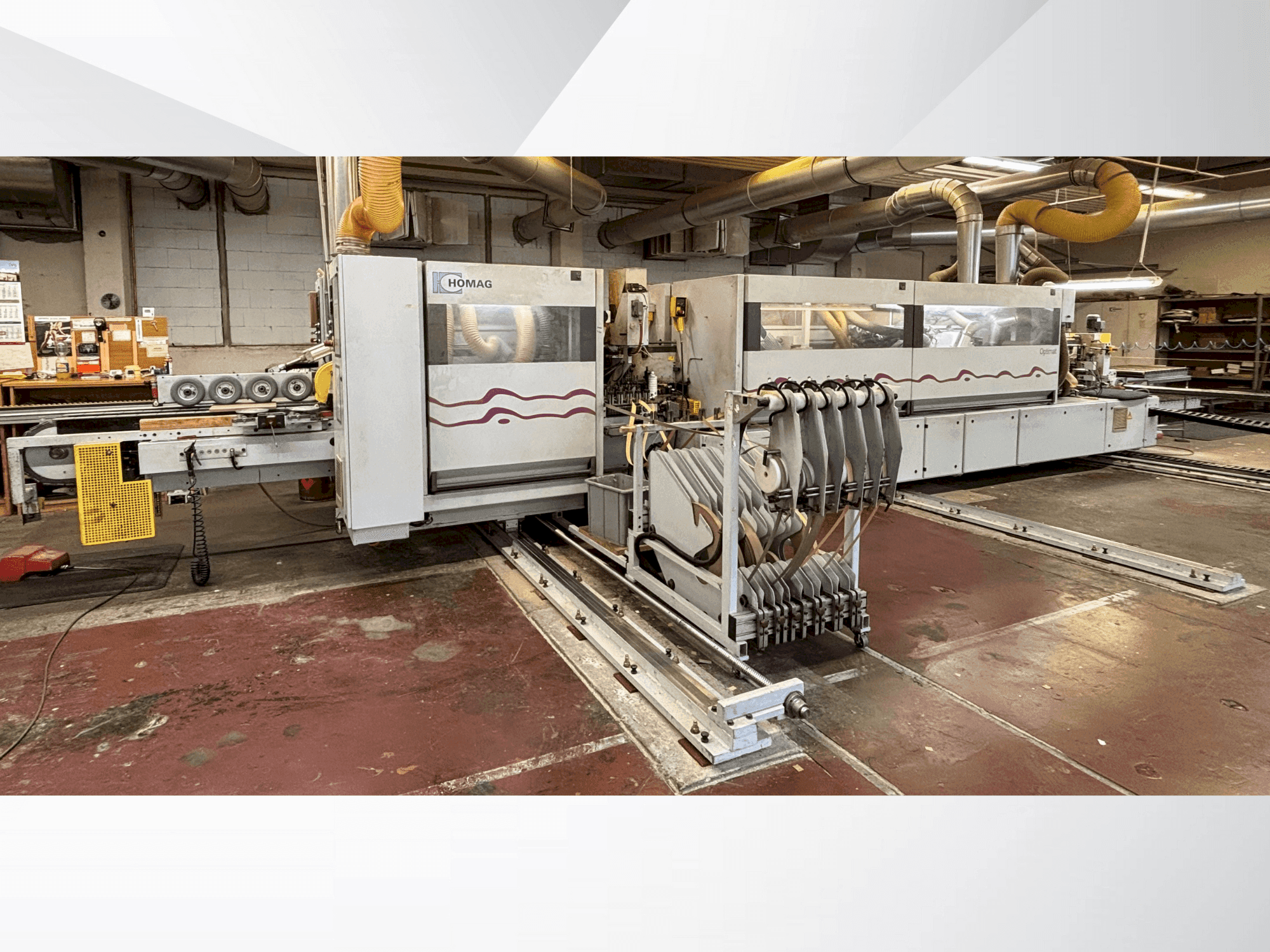 Masina HOMAG Optimat KF 26/8/A3/25 eestvaade