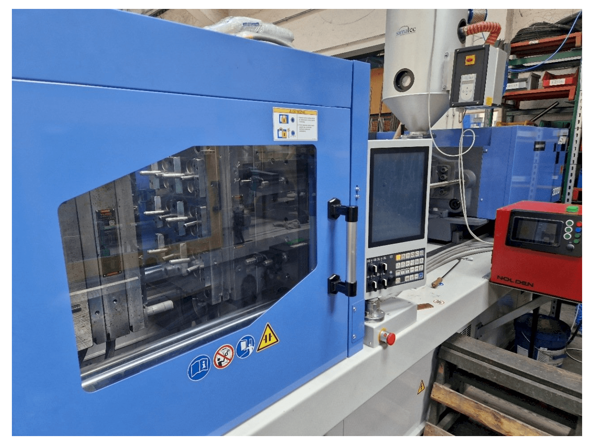 Masina JSW J180ADS-300U vasaku külje vaade