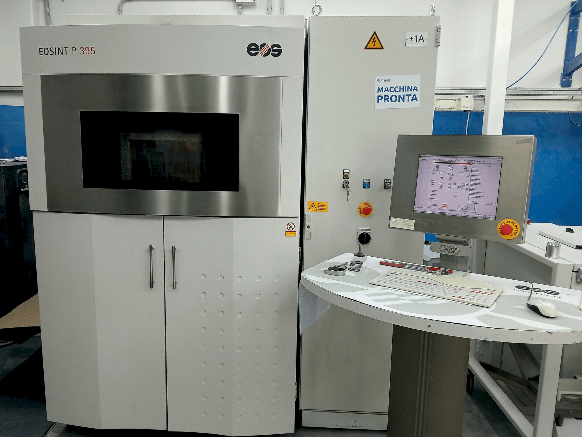 Masina EOS Eosint P395 eestvaade