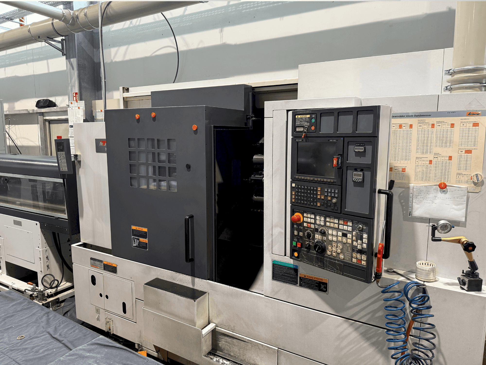 Masina MORI SEIKI NL2500Y /700 eestvaade