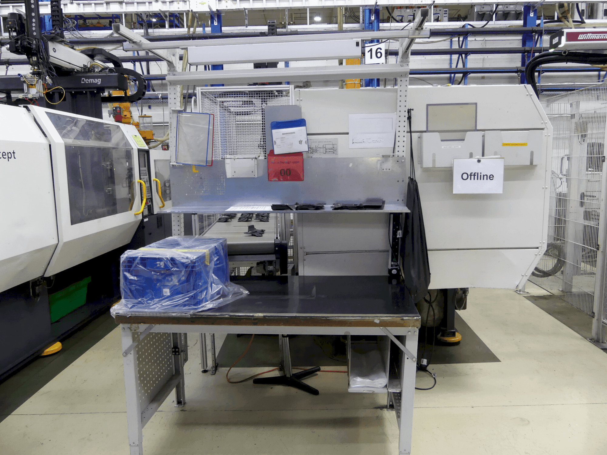 Masina DEMAG Ergo-Tech 250-1450 eestvaade