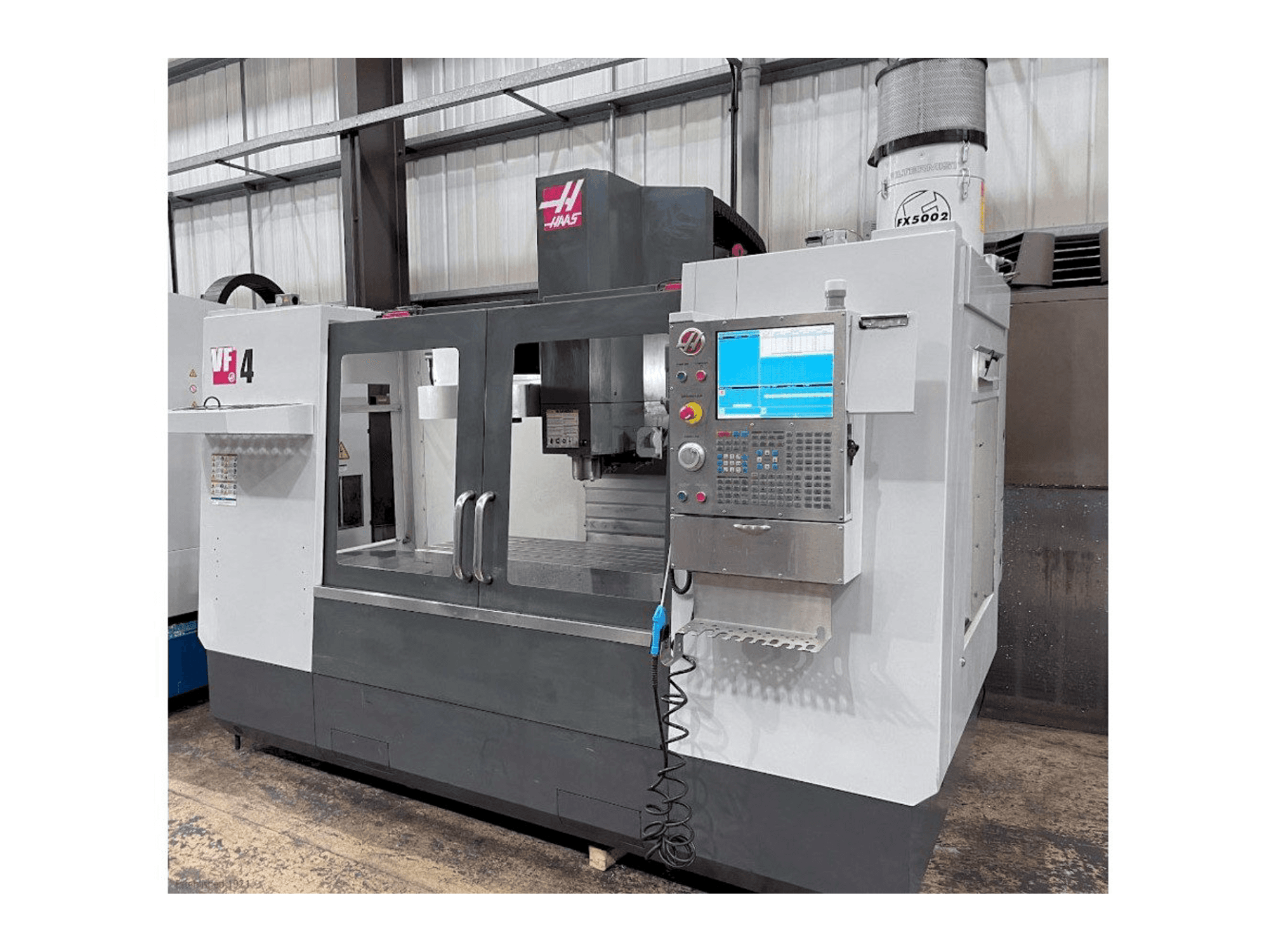 Masina HAAS VF-4 eestvaade