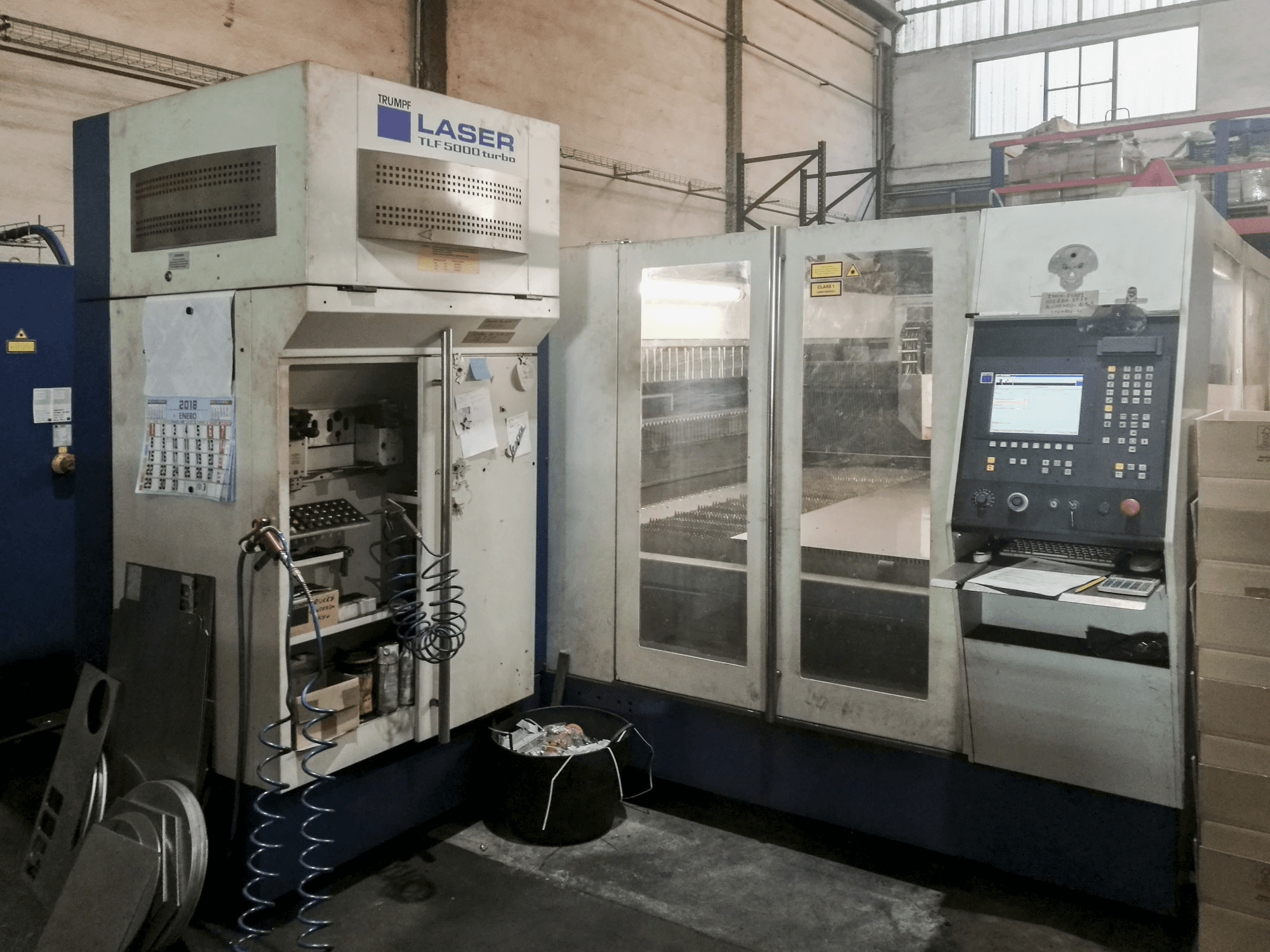 Masina Trumpf Trumatic L3050 eestvaade