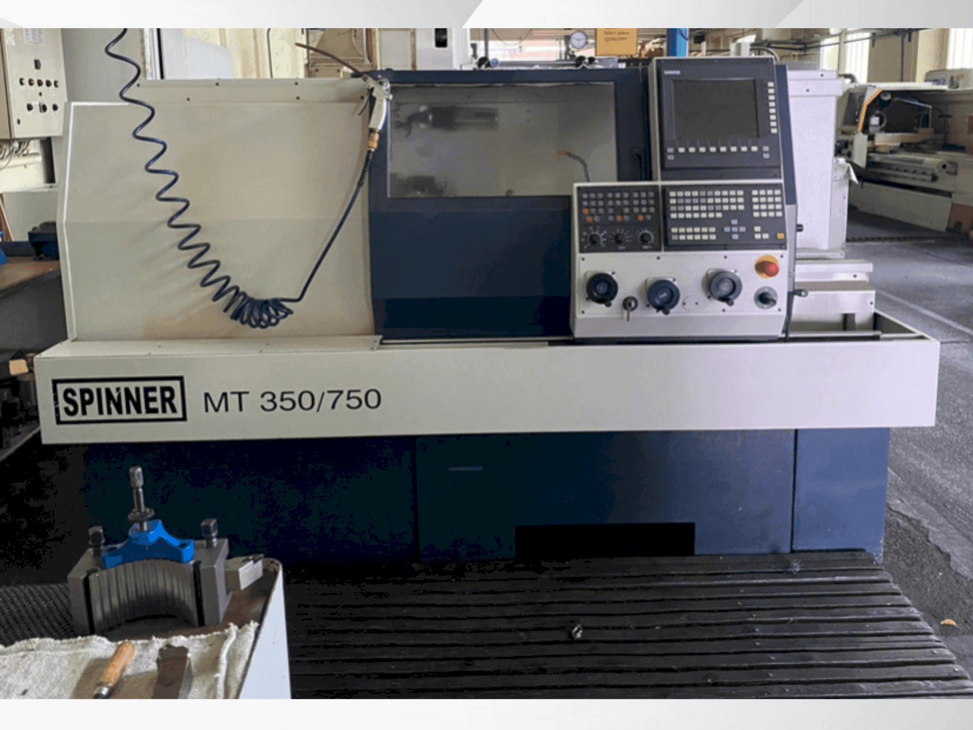 Masina SPINNER MT 350/750 eestvaade