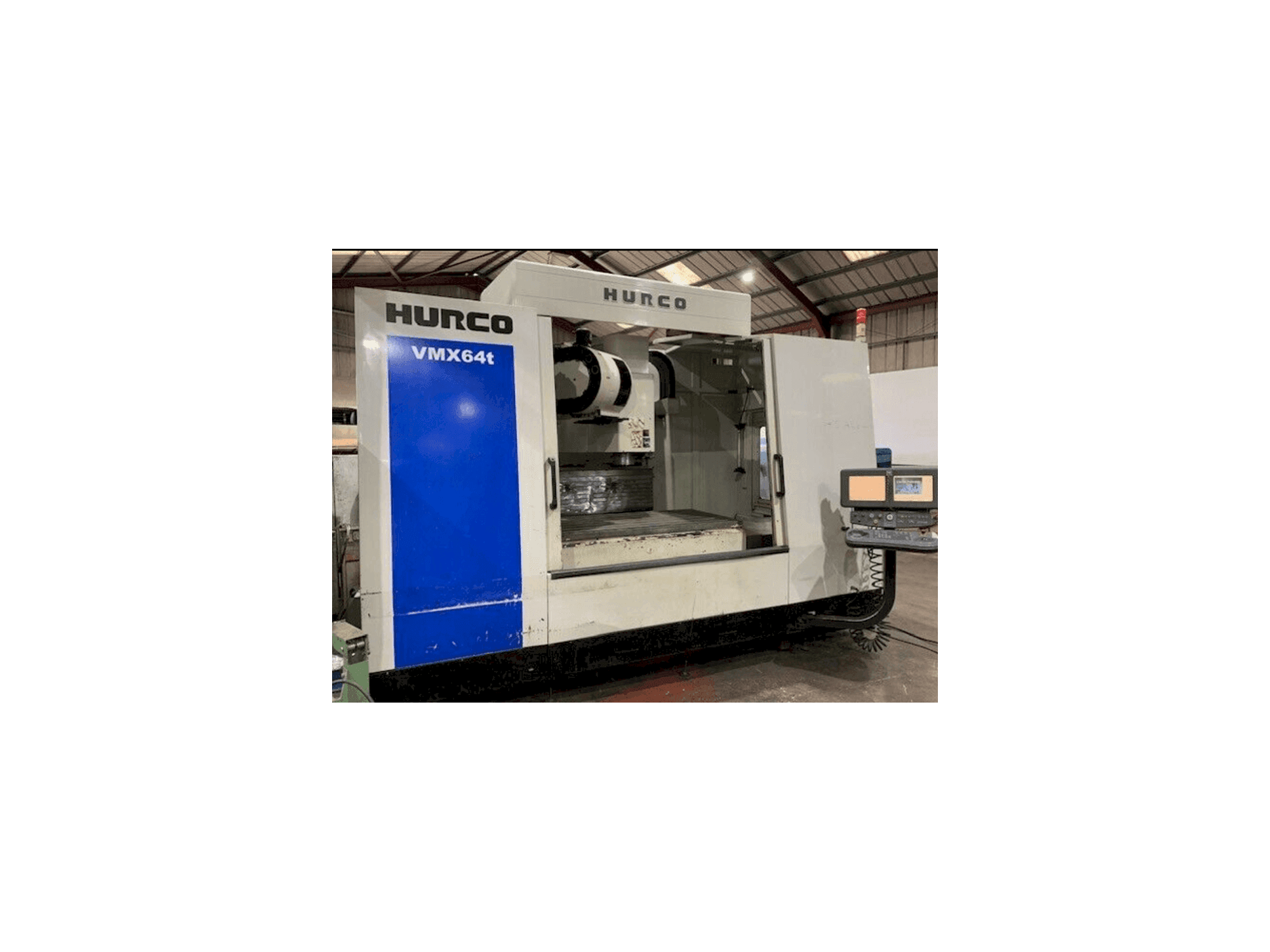 Masina Hurco VMX 64/40T vasaku külje vaade