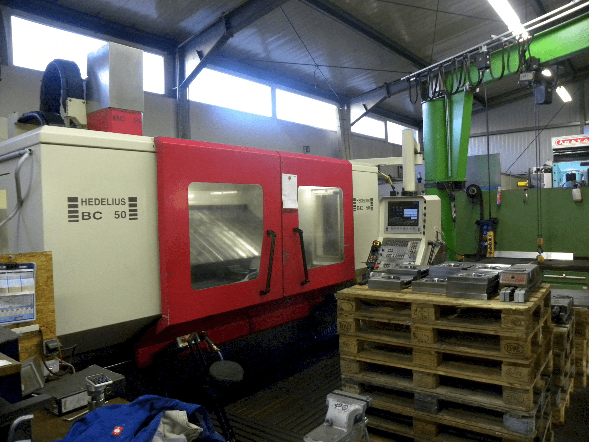 Masina HEDELIUS BC-50 eestvaade