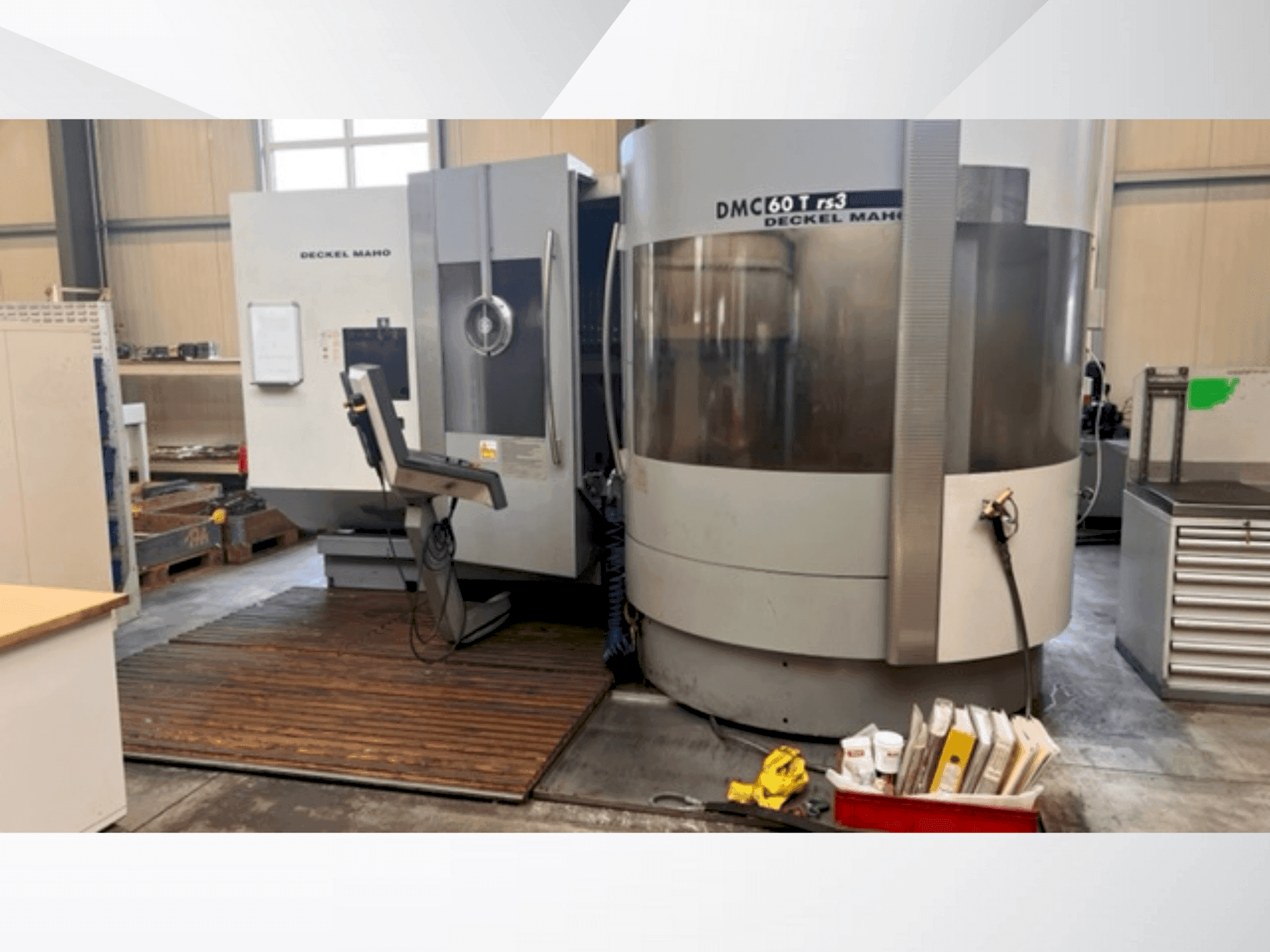 Masina DMG DMC 60 T rs3 eestvaade