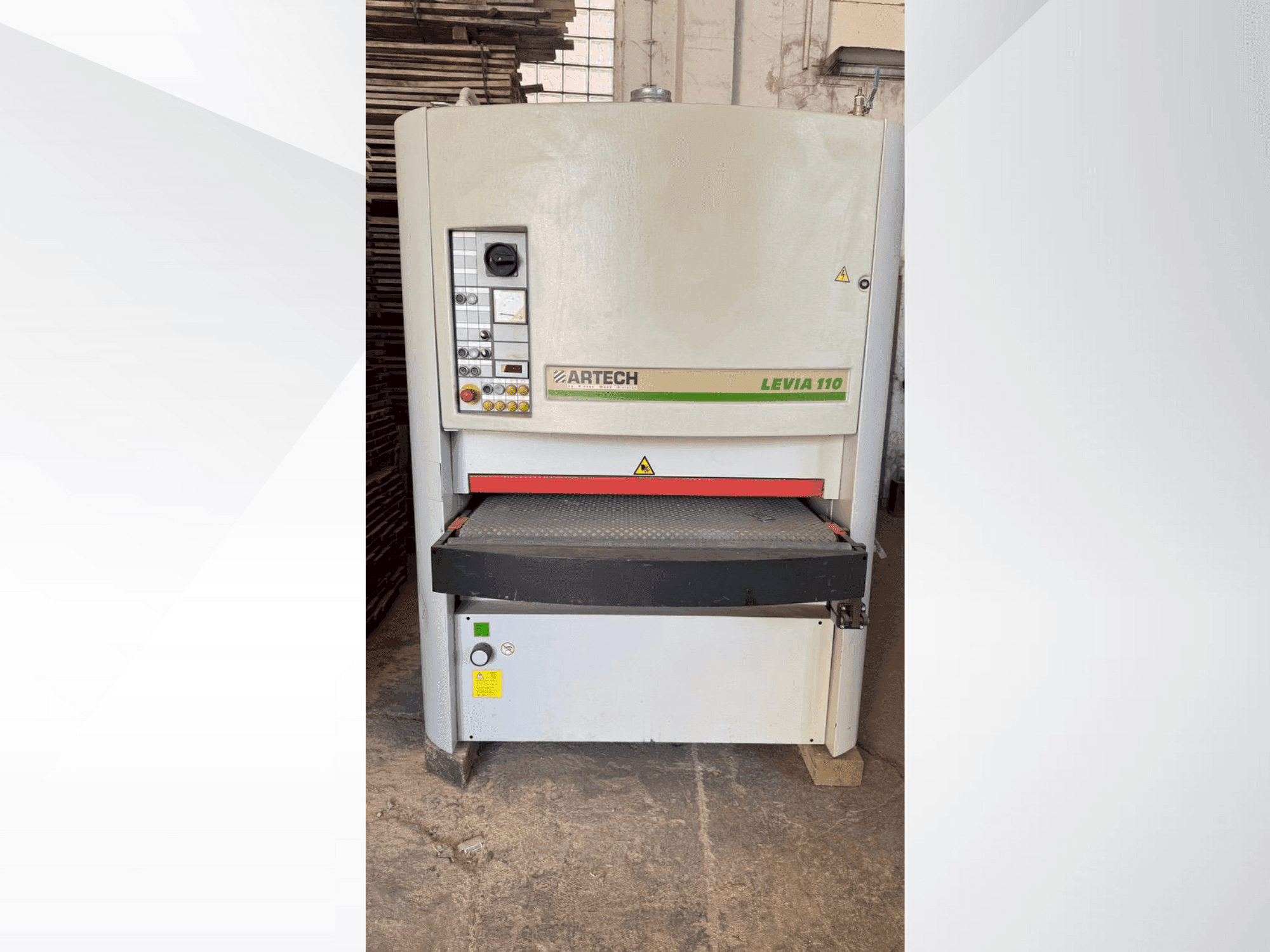 Masina BIESSE Levia 110 eestvaade