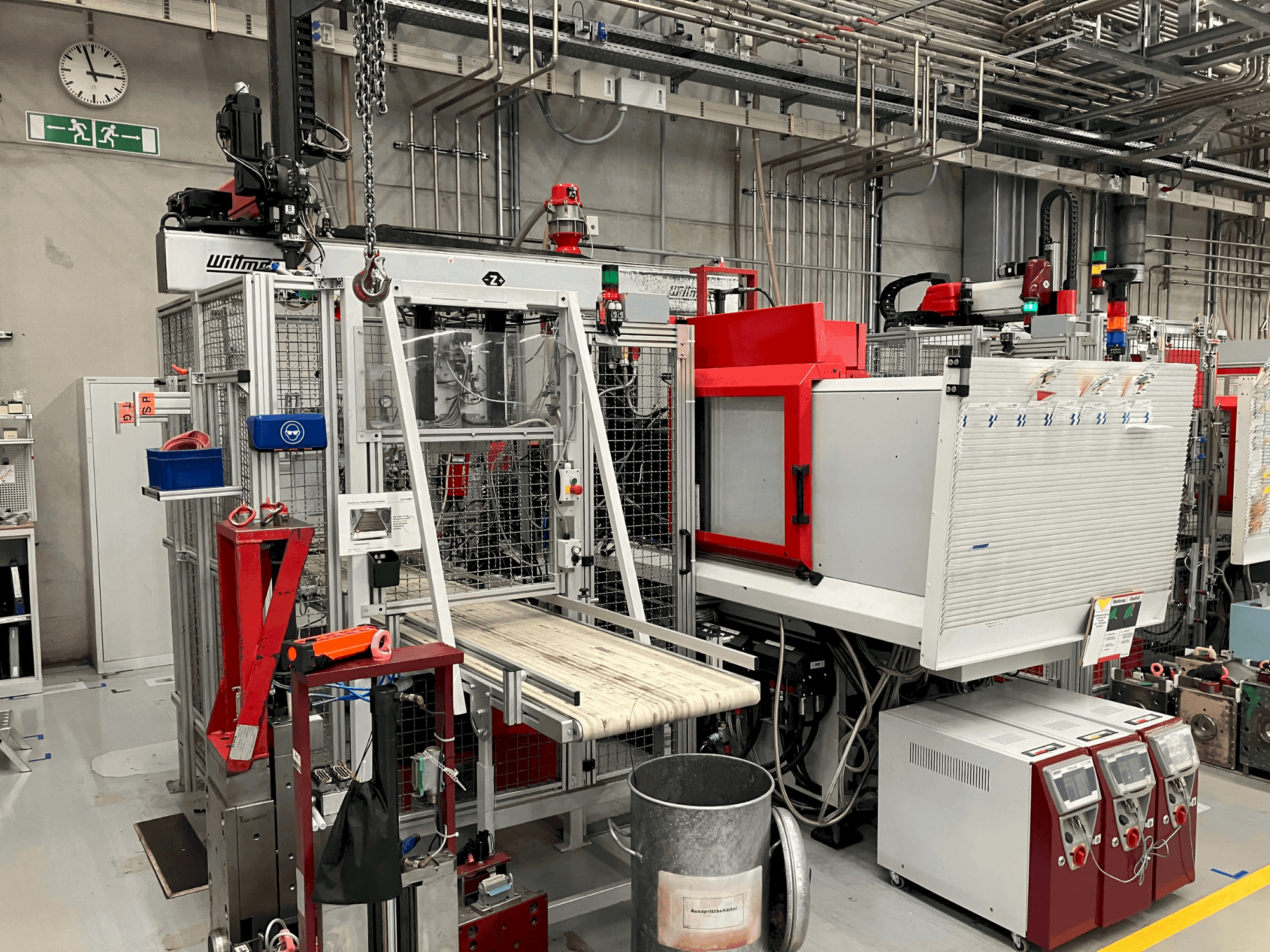 Masina Arburg Allrounder 420 S 800-350 eestvaade