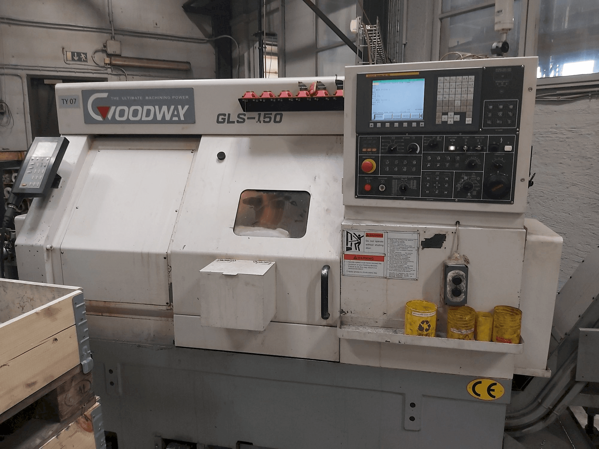 Masina Goodway GLS-150 eestvaade