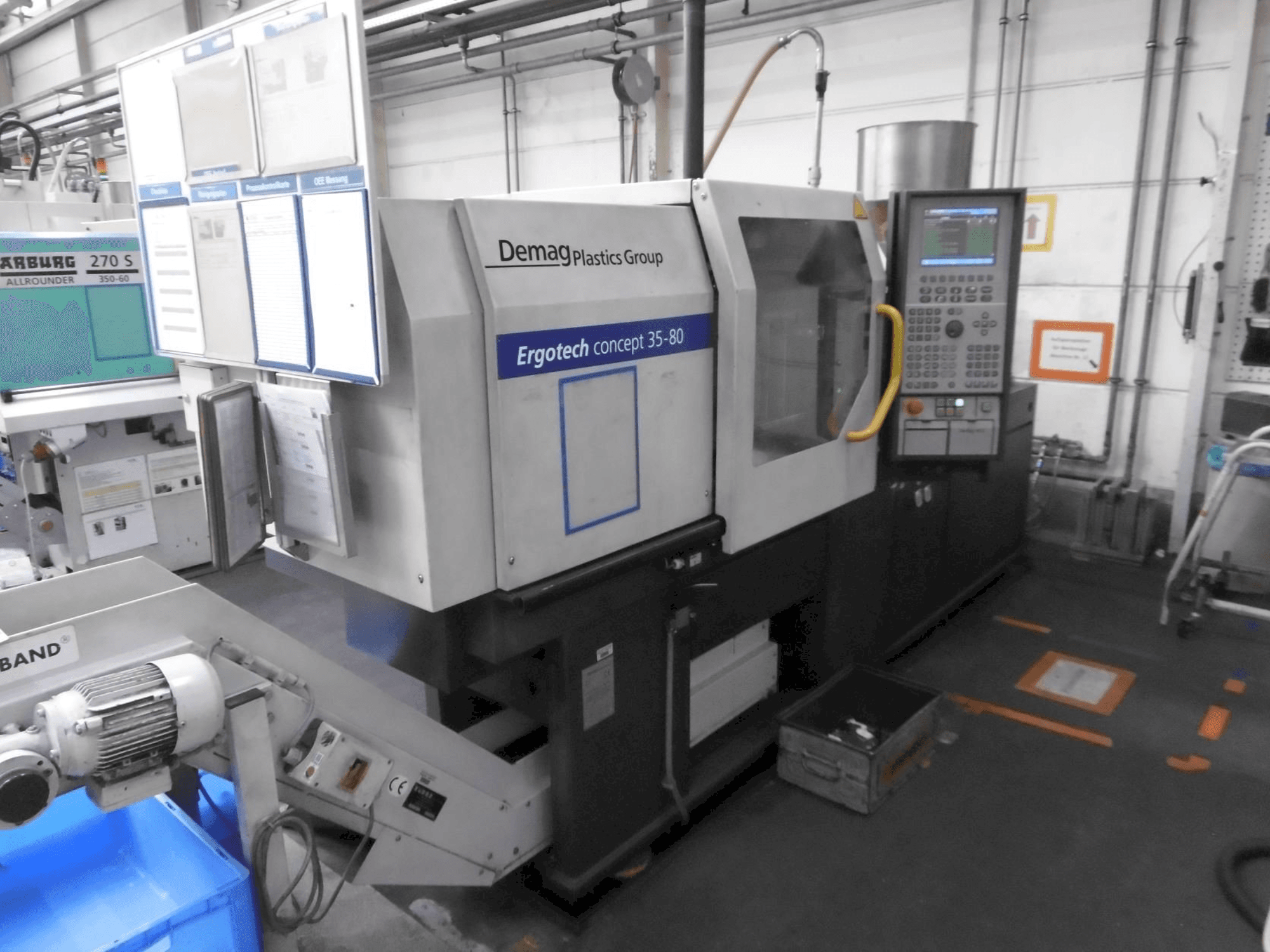 Masina DEMAG Ergotech Concept 35 - 280 - 80 eestvaade