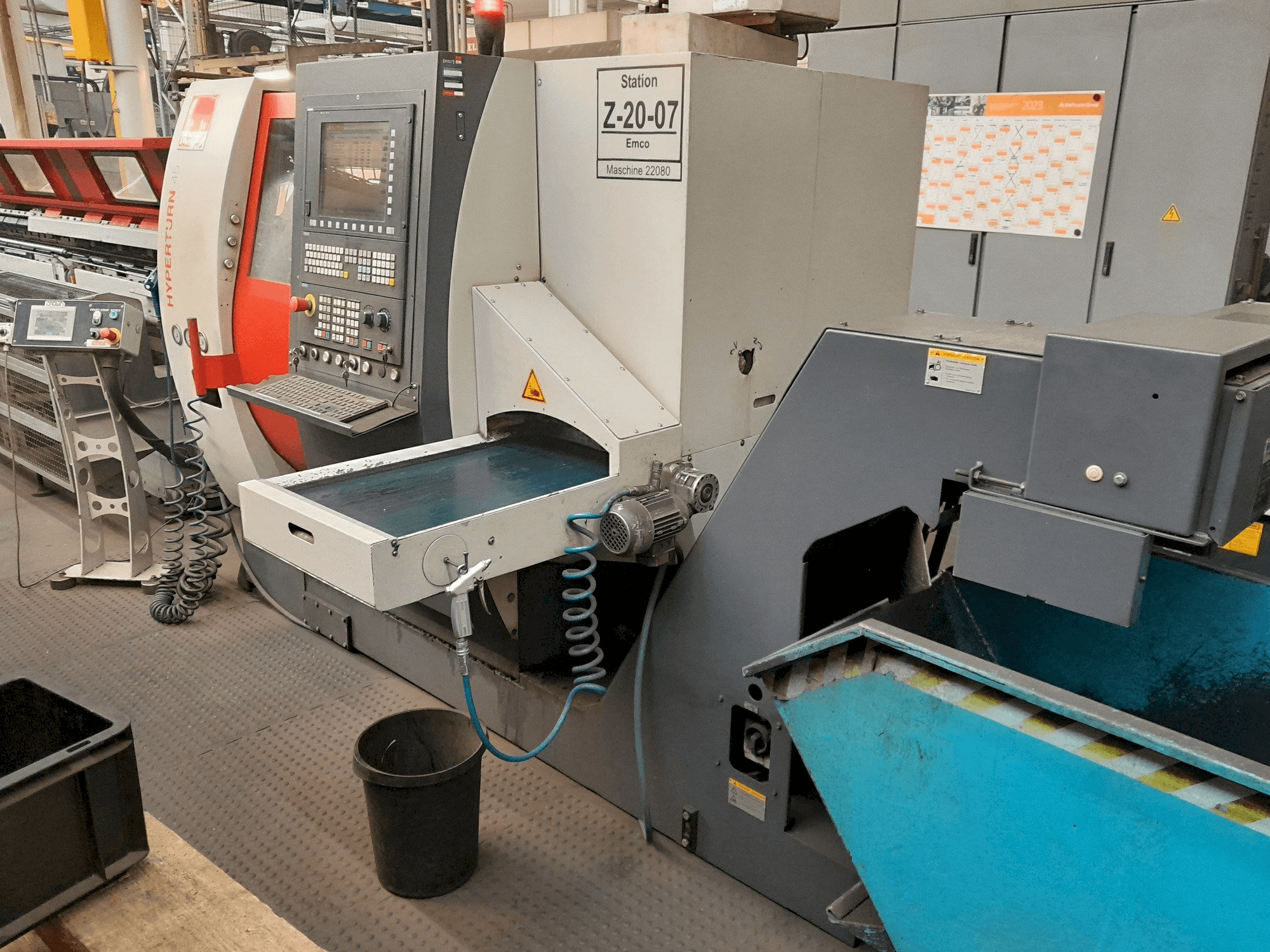 Masina EMCO Hyperturn 45 eestvaade