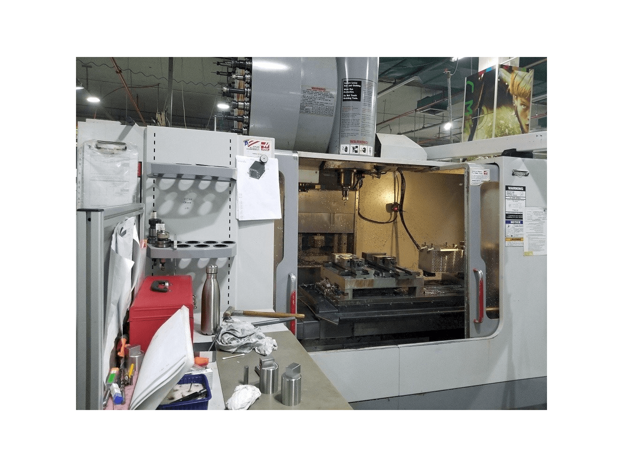 Masina HAAS VF-4SS eestvaade