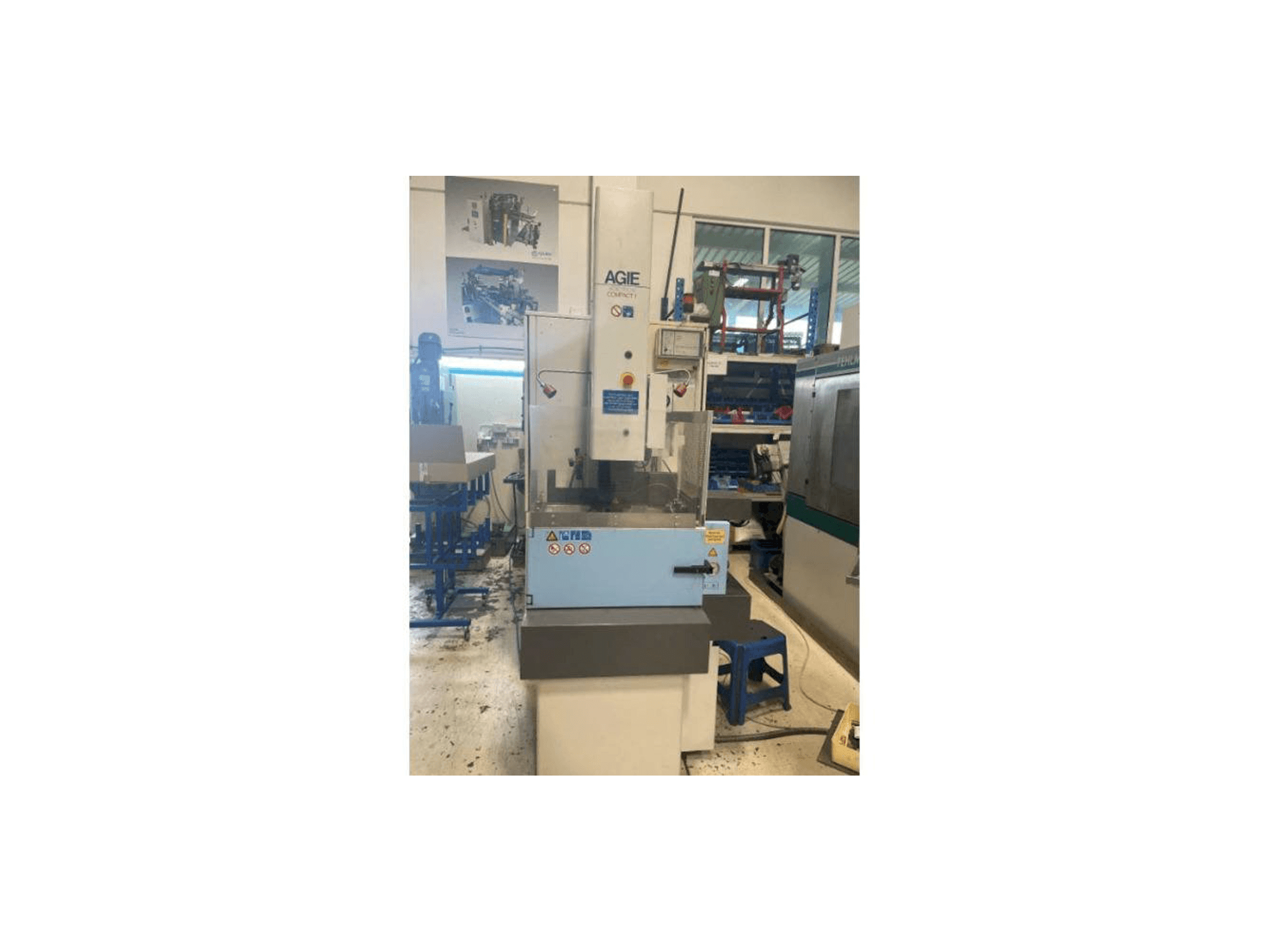 Masina AGIE Agietron Compact 1 eestvaade