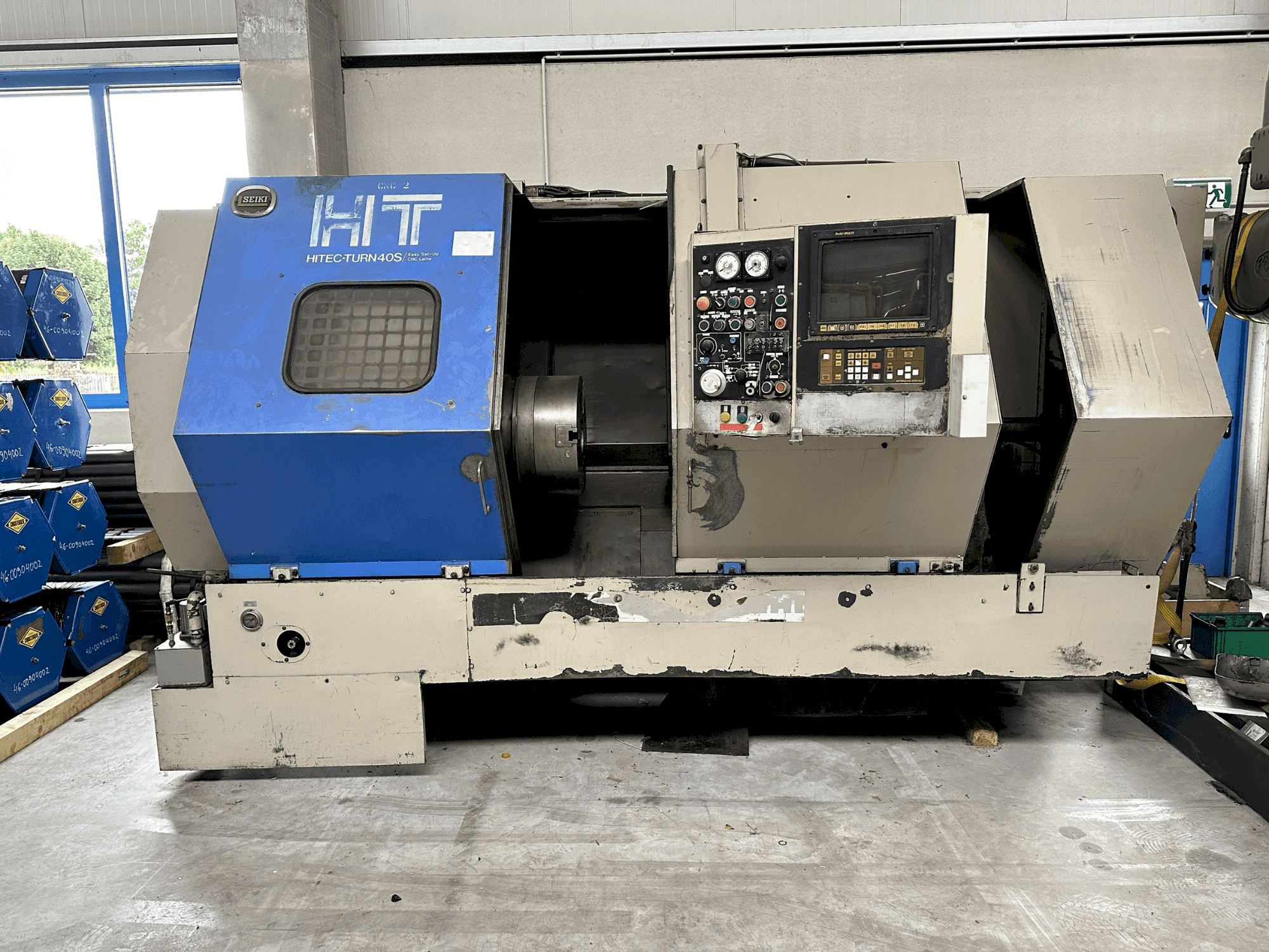 Masina HITACHI SEIKI HT 40S eestvaade