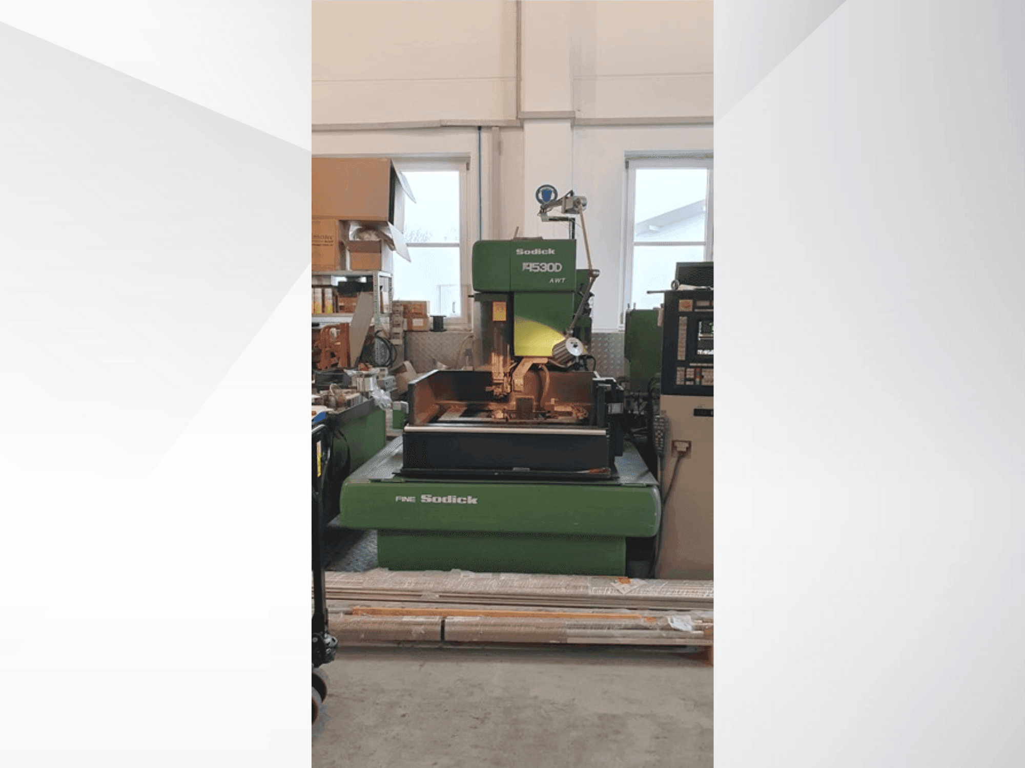 Masina Sodick A 530 D AWT eestvaade