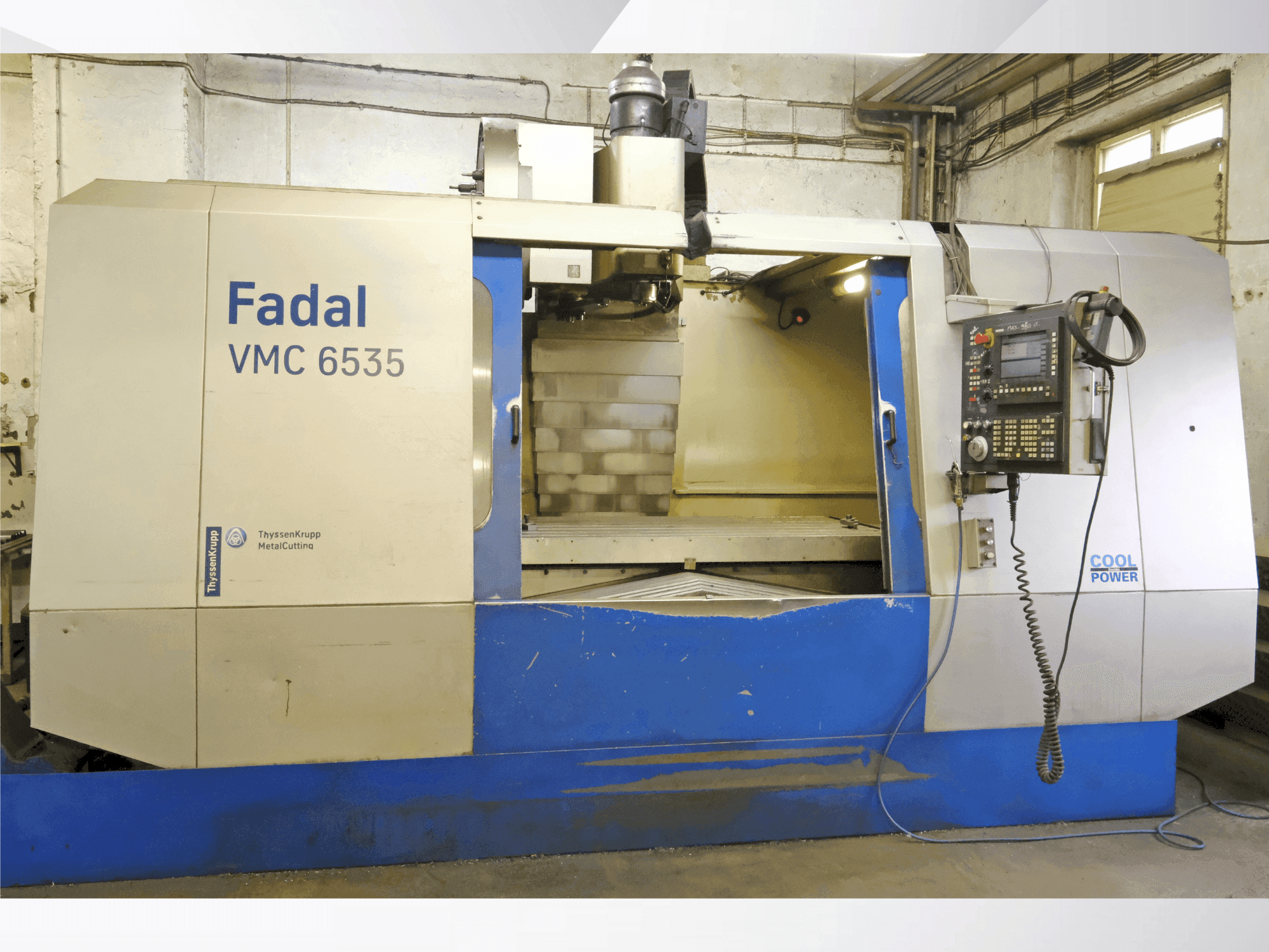 Masina FADAL VMC 6535 HT eestvaade