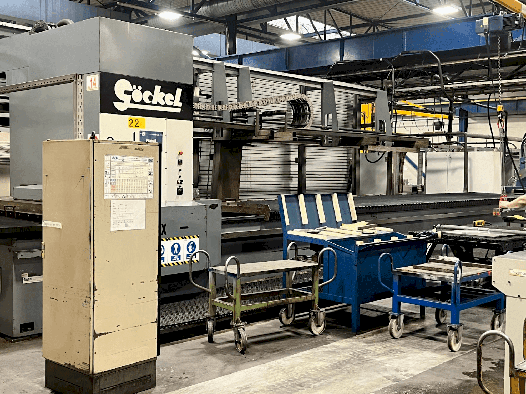 Masina GÖCKEL G130 eestvaade