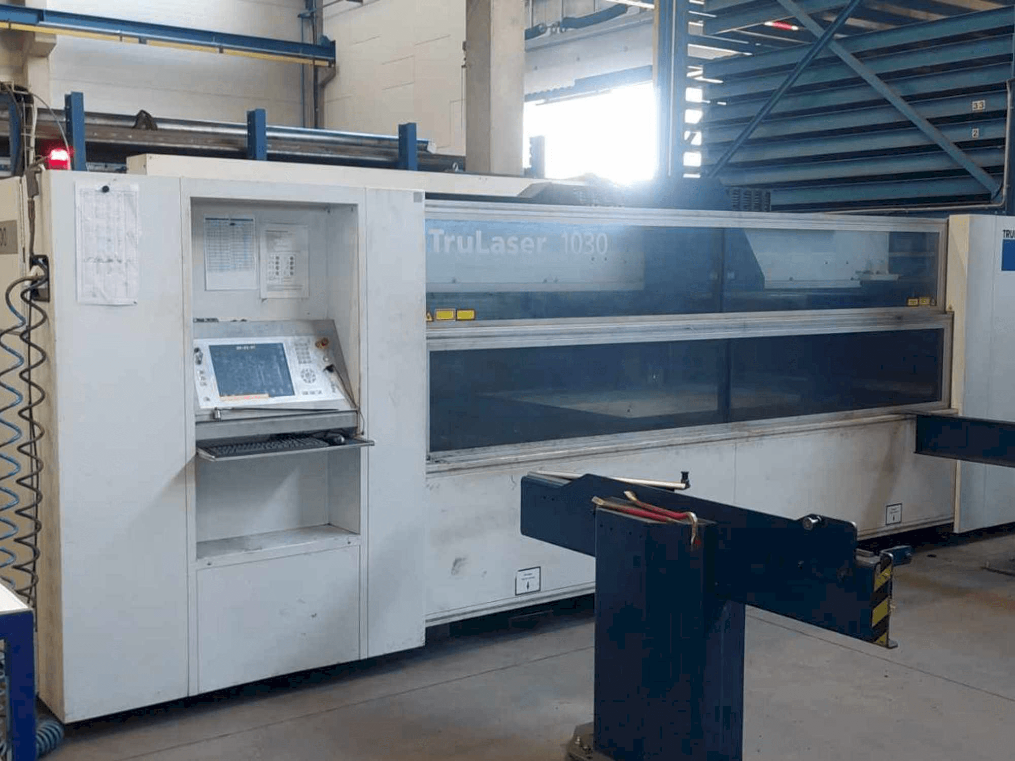 Masina Trumpf TruLaser 1030 eestvaade