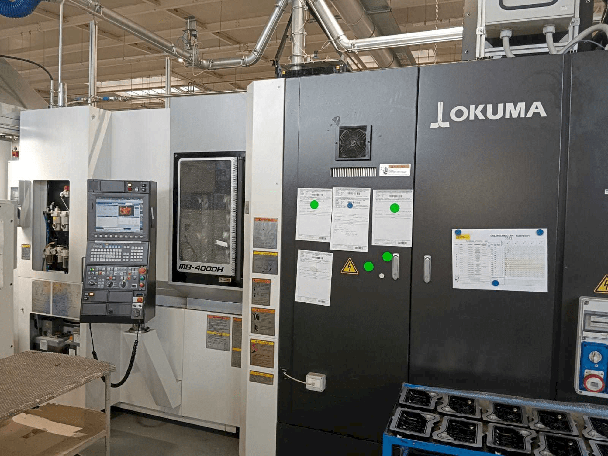 Masina Okuma MB-4000H eestvaade